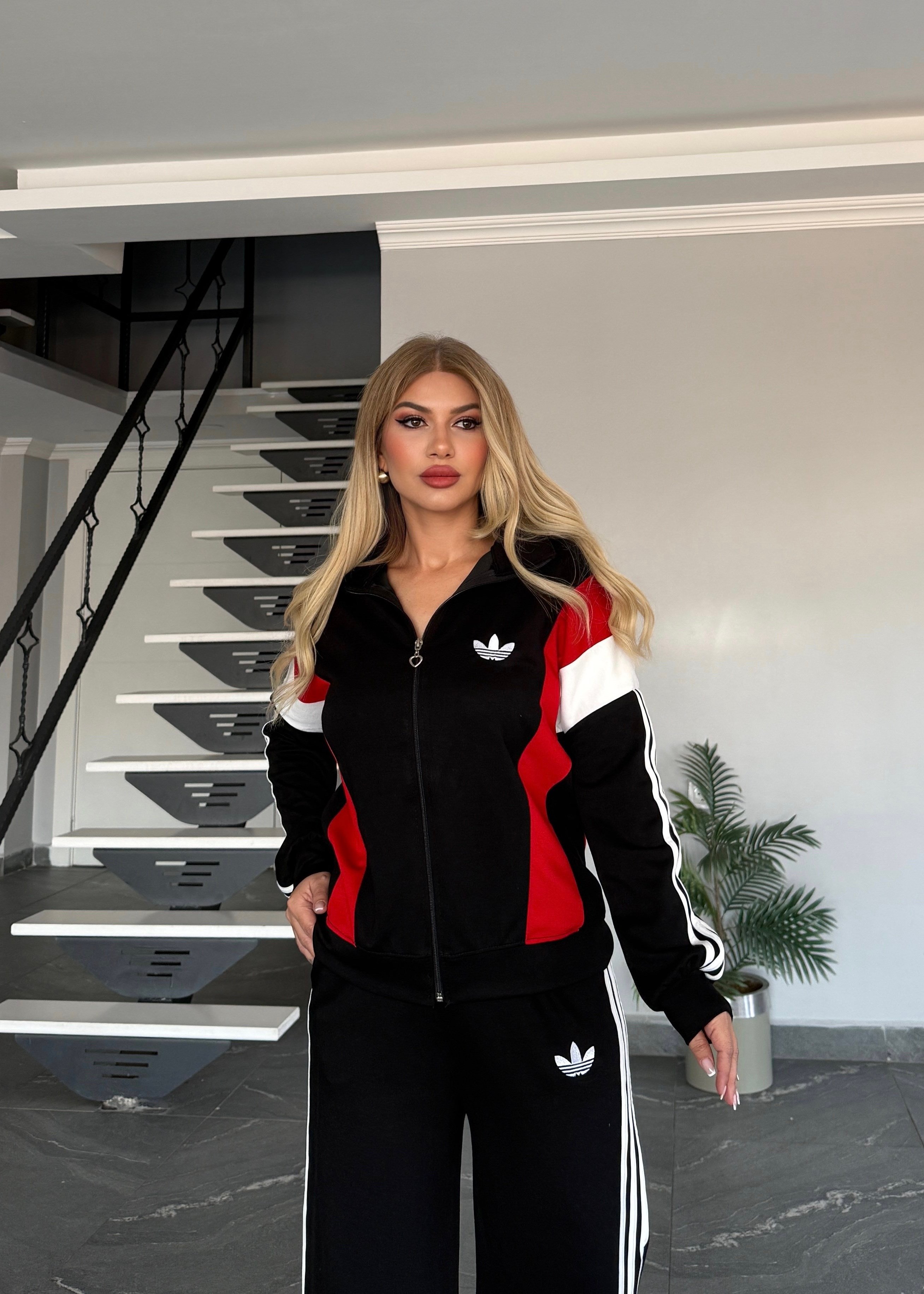 Chk 2 Li marka takım siyah 