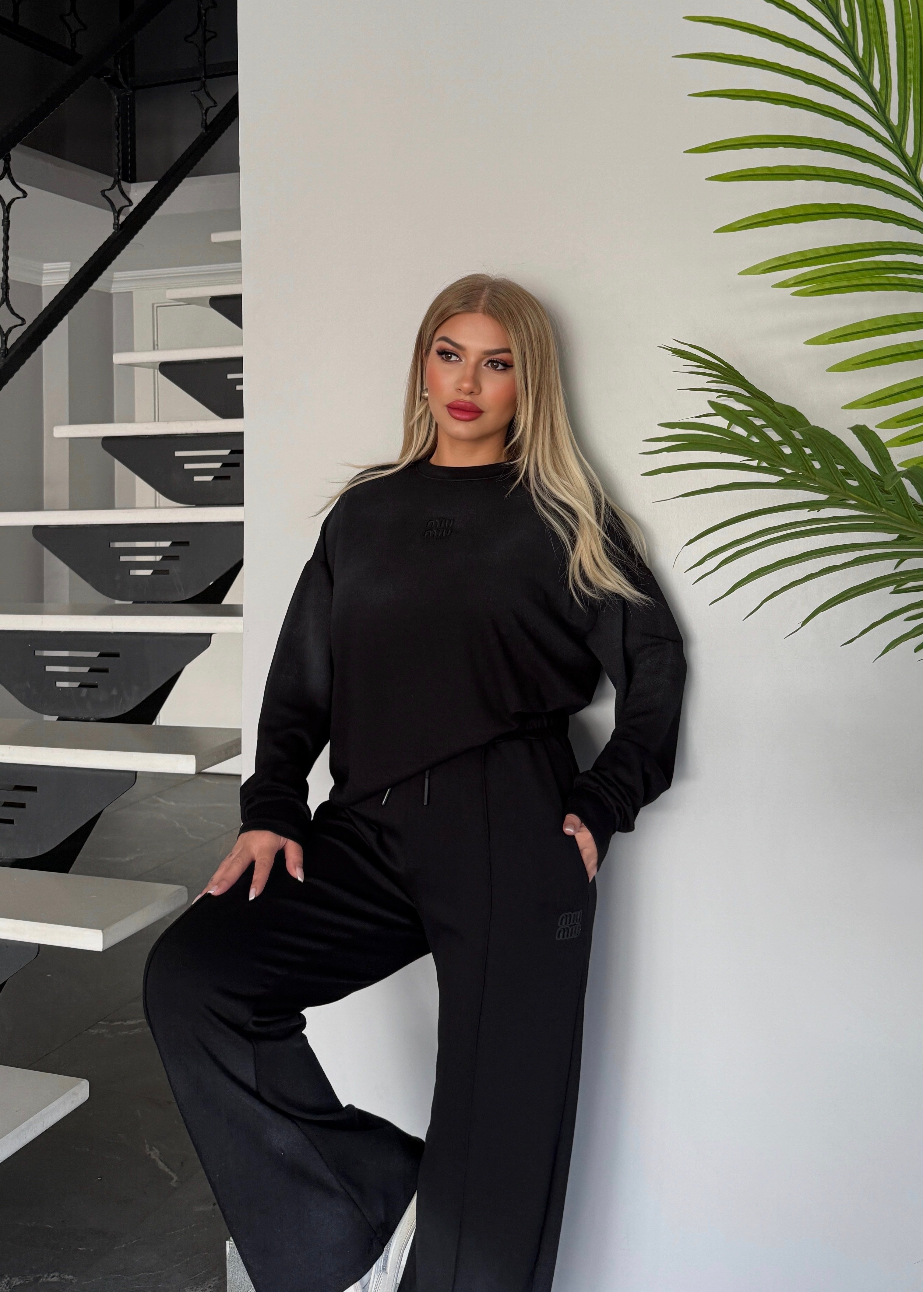 Dark miu takım siyah 