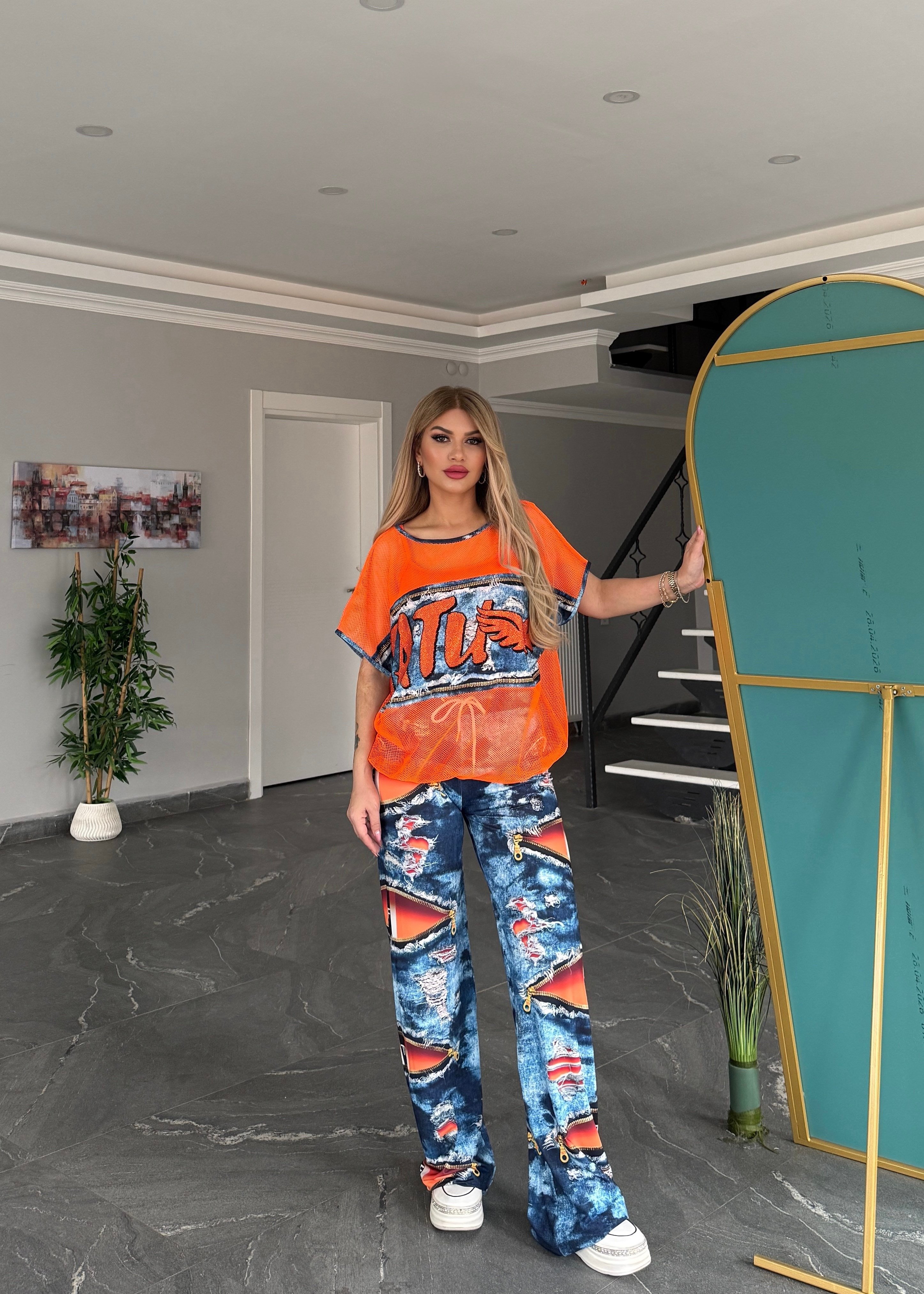 Digital file takım 3 lü Orange 