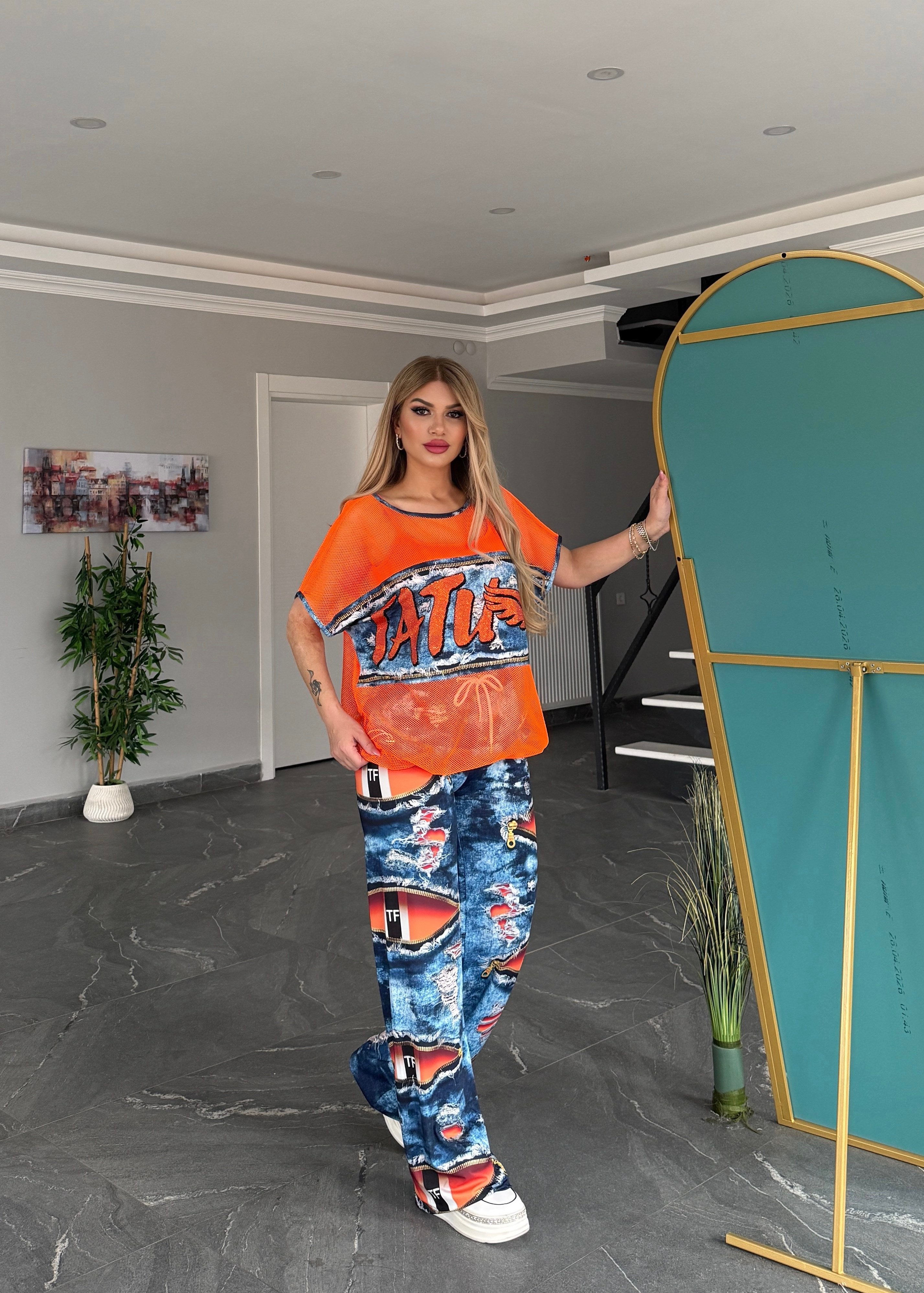 Digital file takım 3 lü Orange 