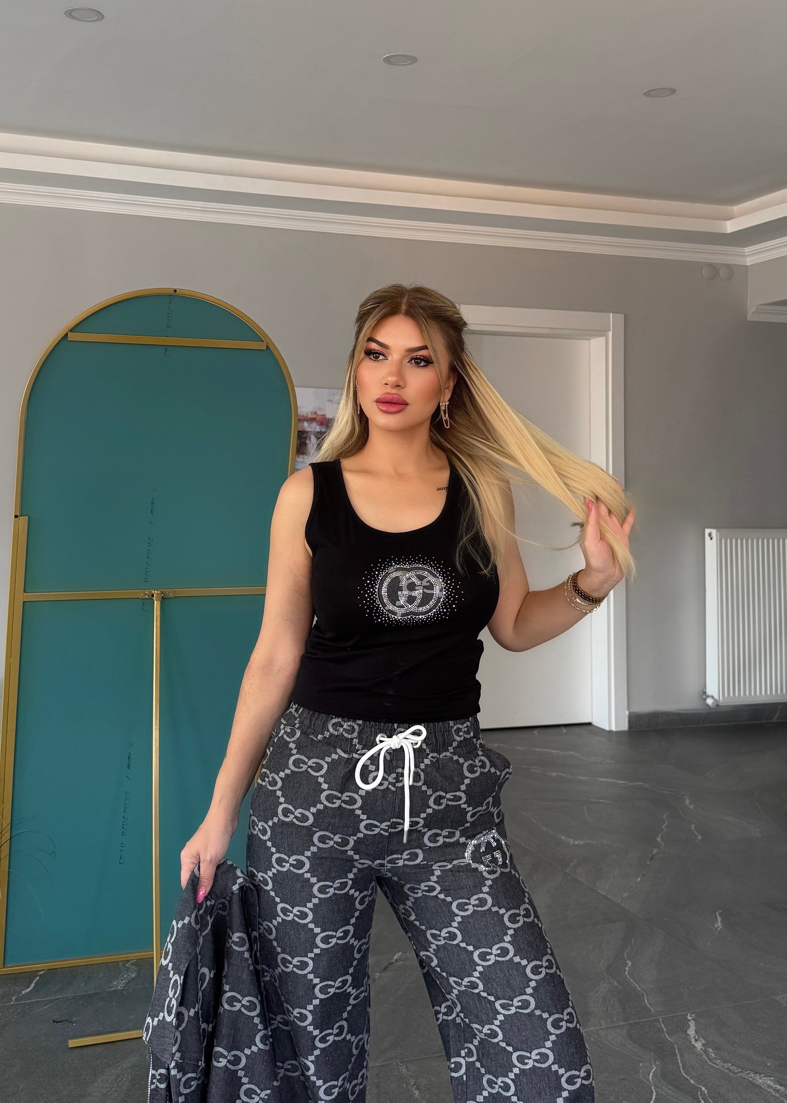 GCC yeni 3 lü takım siyah 