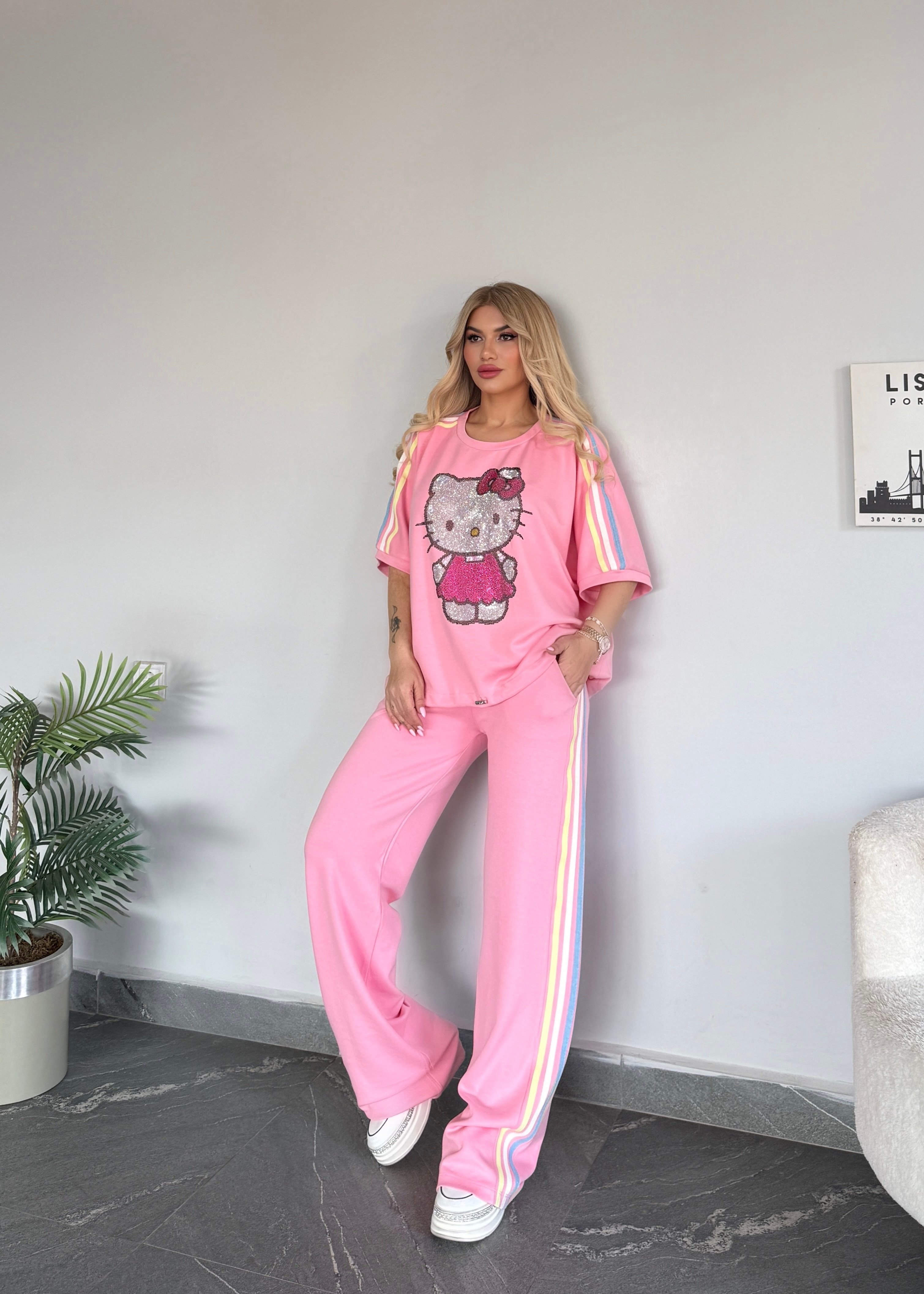 H.Kitty takım pembe 