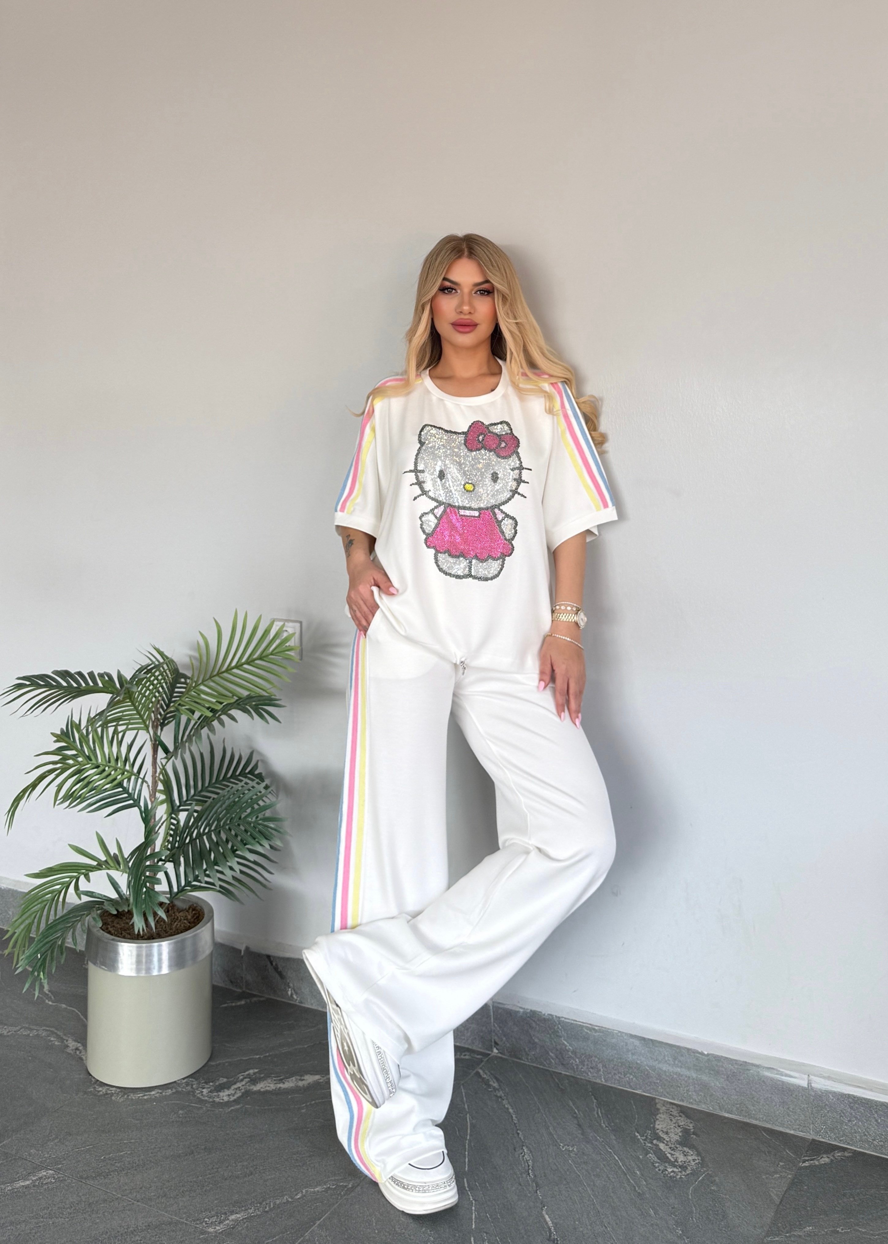 H.Kitty takım beyaz 