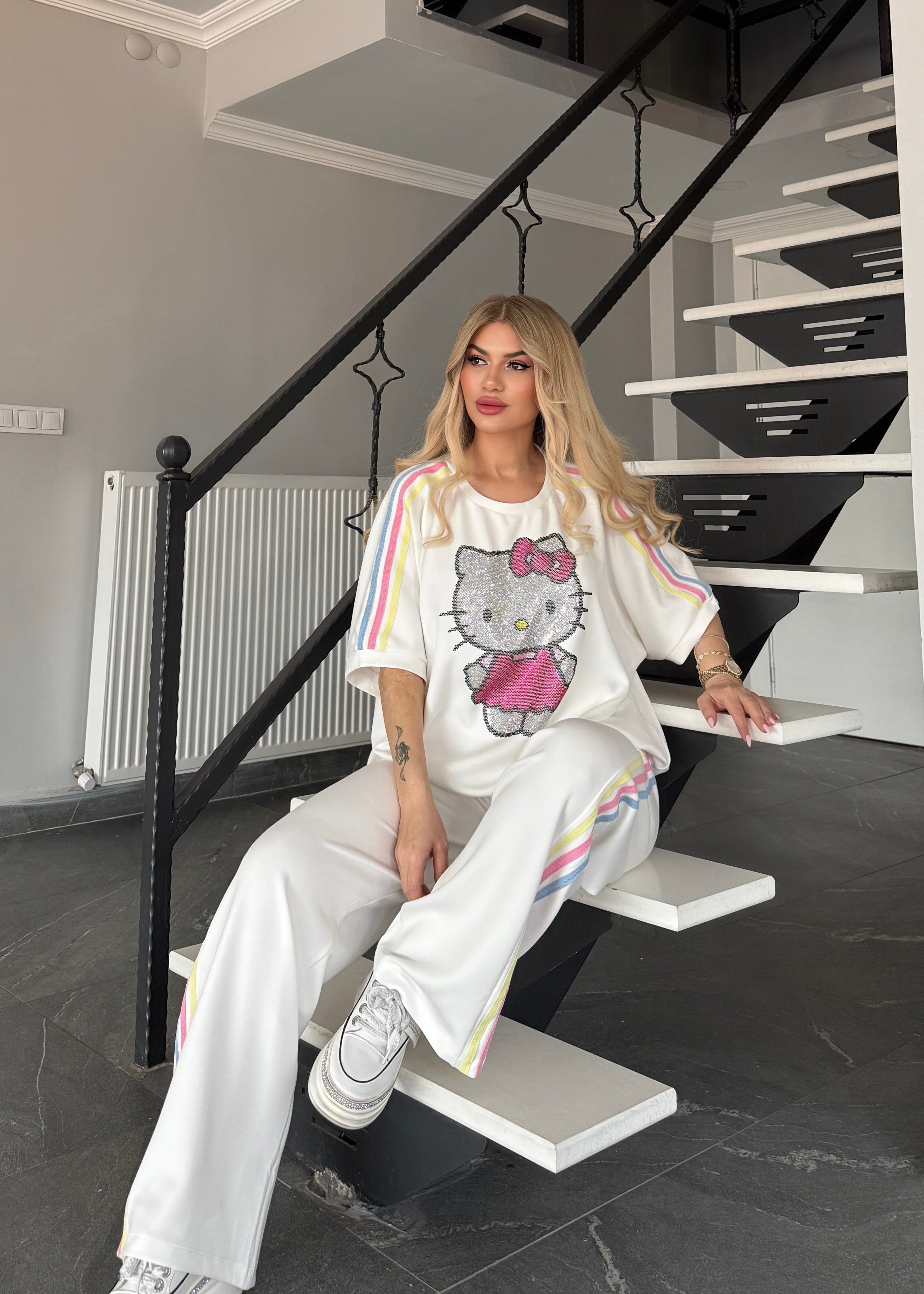 H.Kitty takım beyaz 