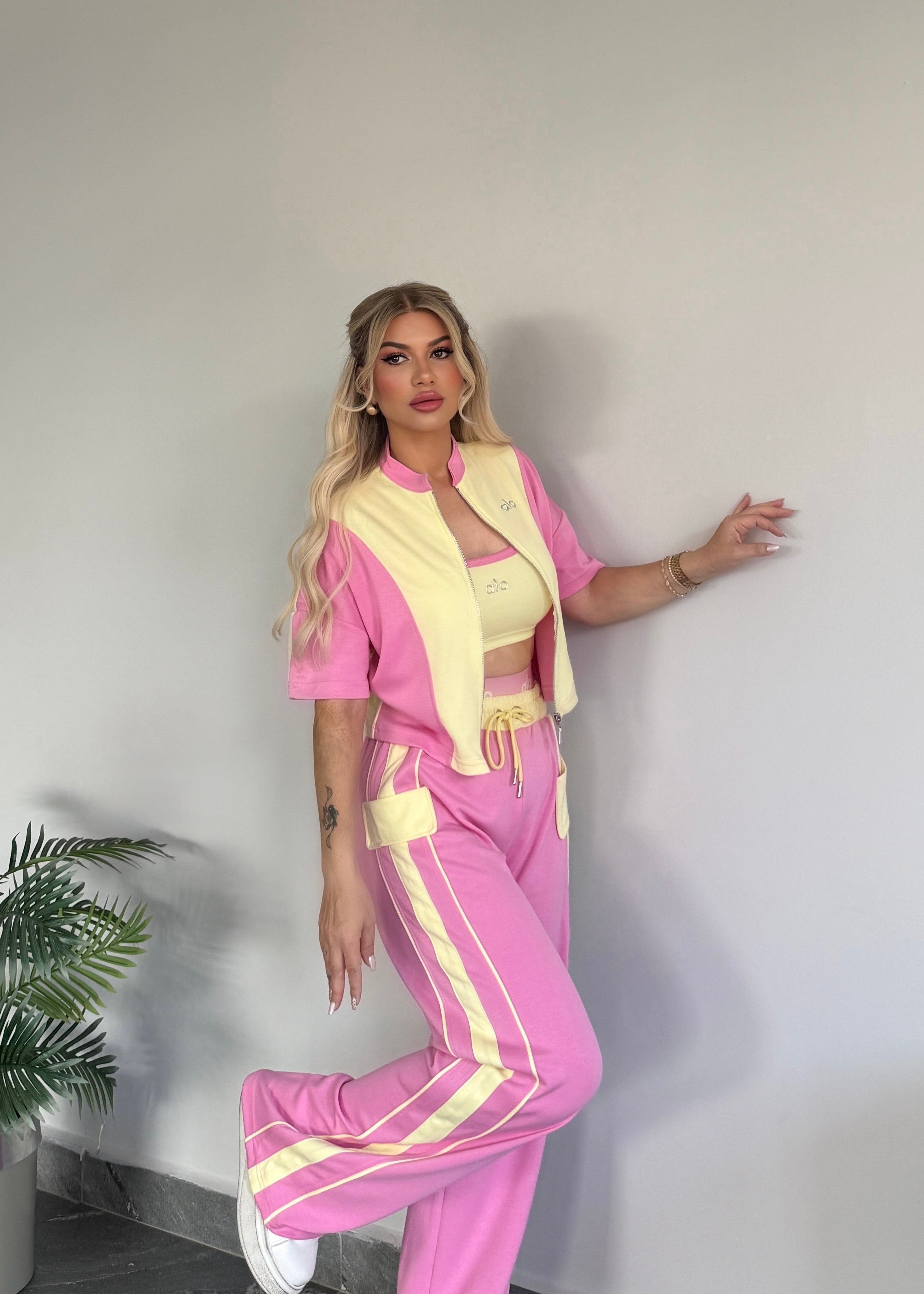 LF Alo 3 lü takım pembe 