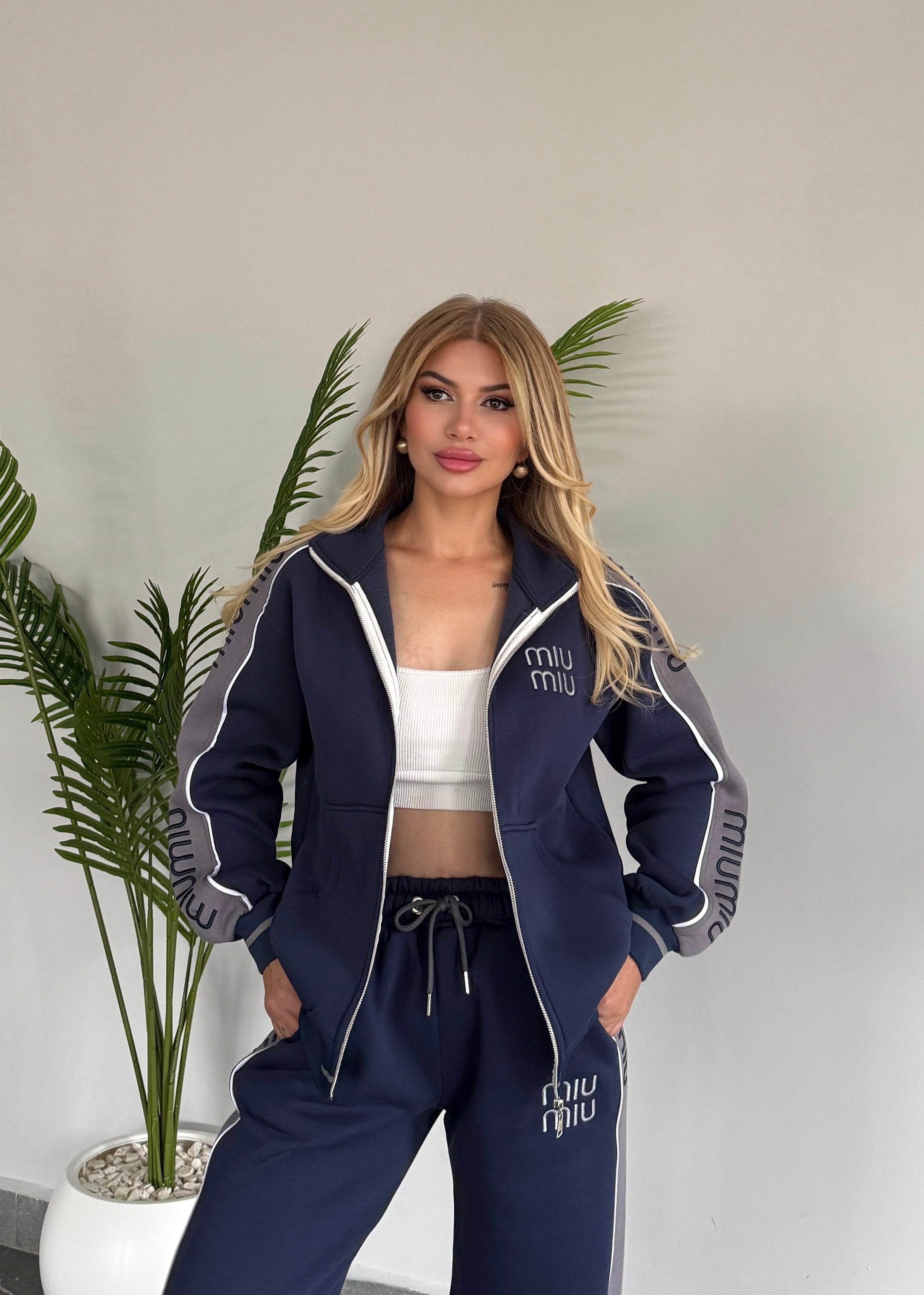 LF Miu takım lacivert 