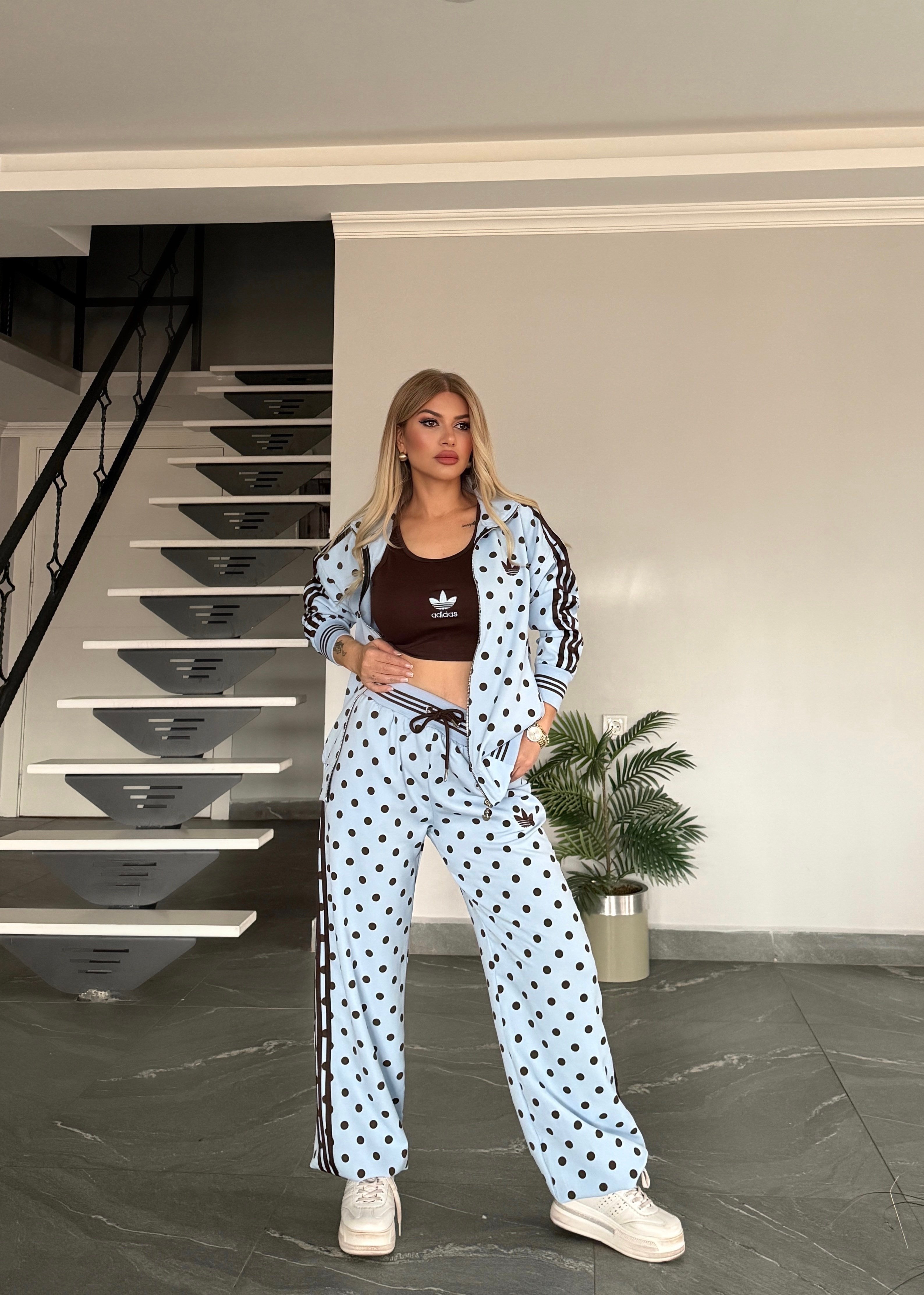 LF Puantiye 3 lü takım mavi  