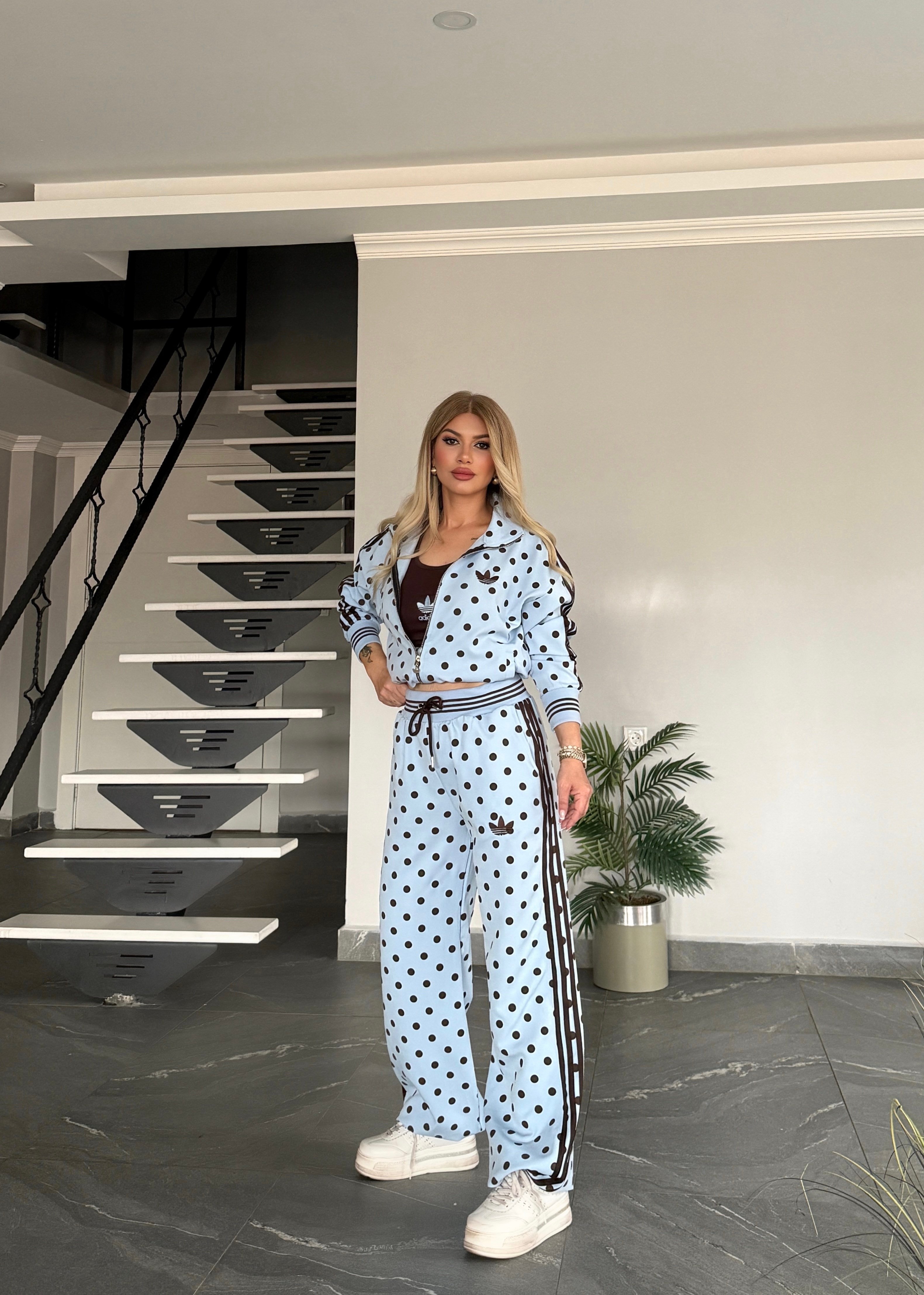 LF Puantiye 3 lü takım mavi  
