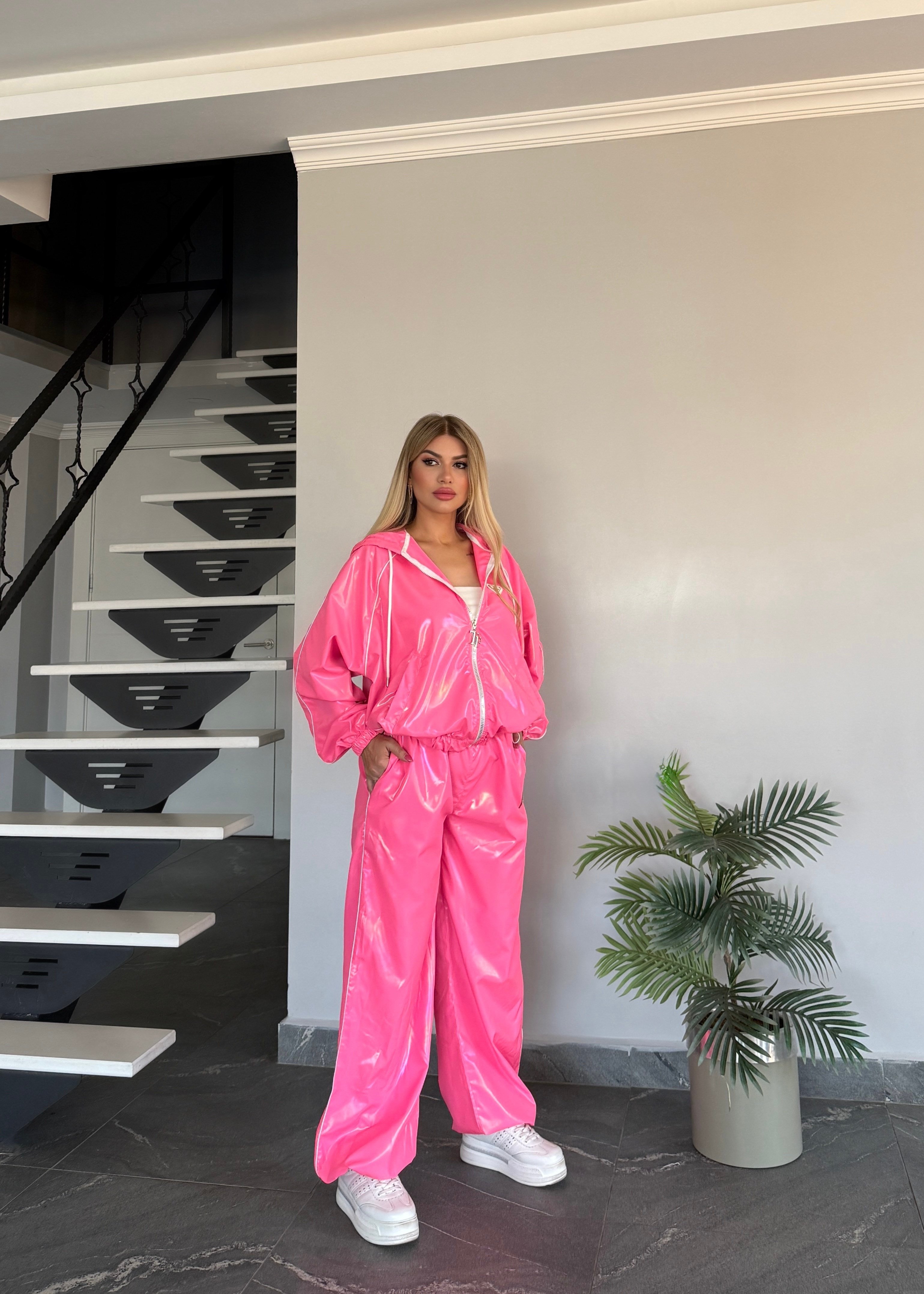Paraşüt 2 Li takım pembe 