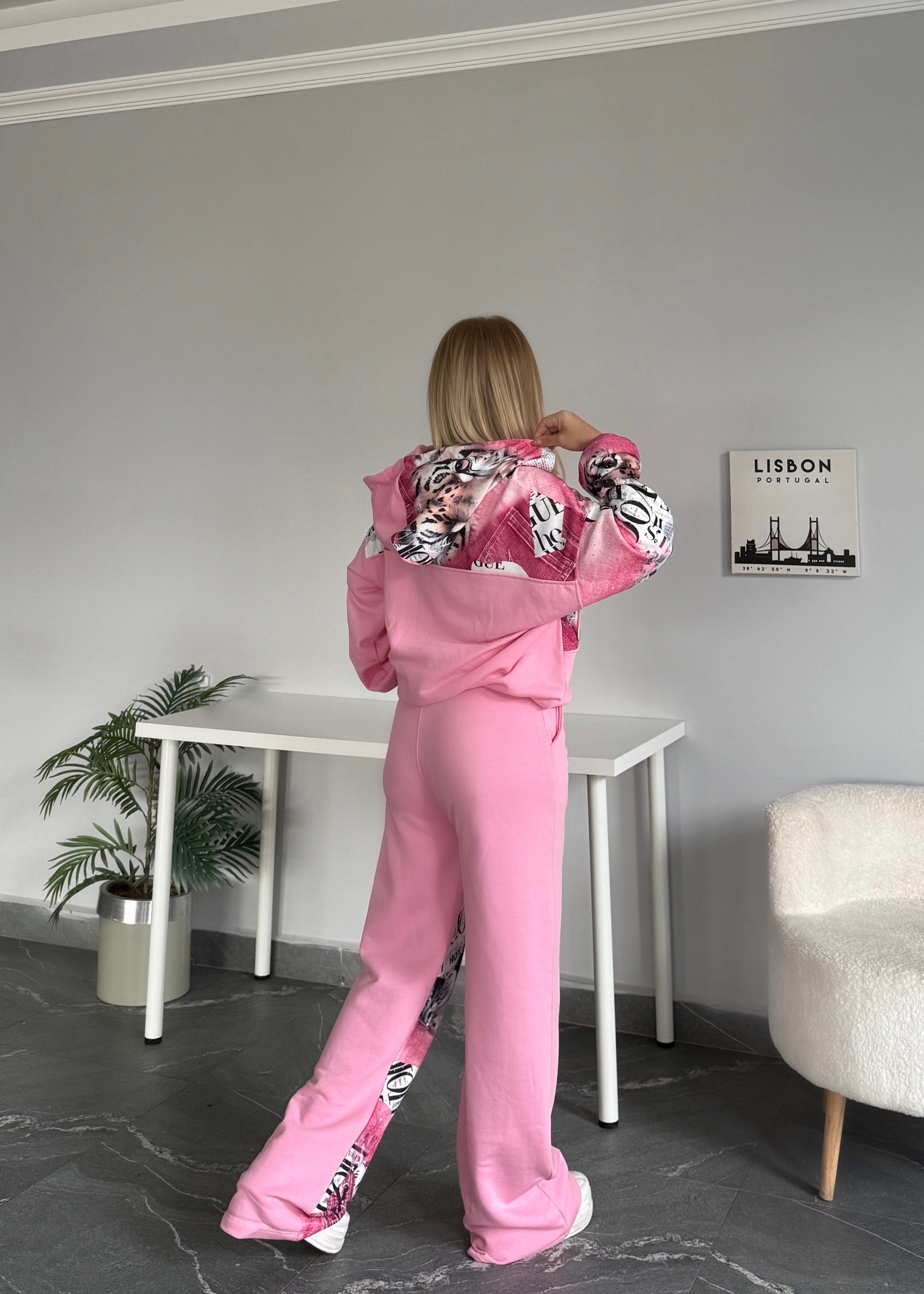 Vogue Tiger Takım Pembe 
