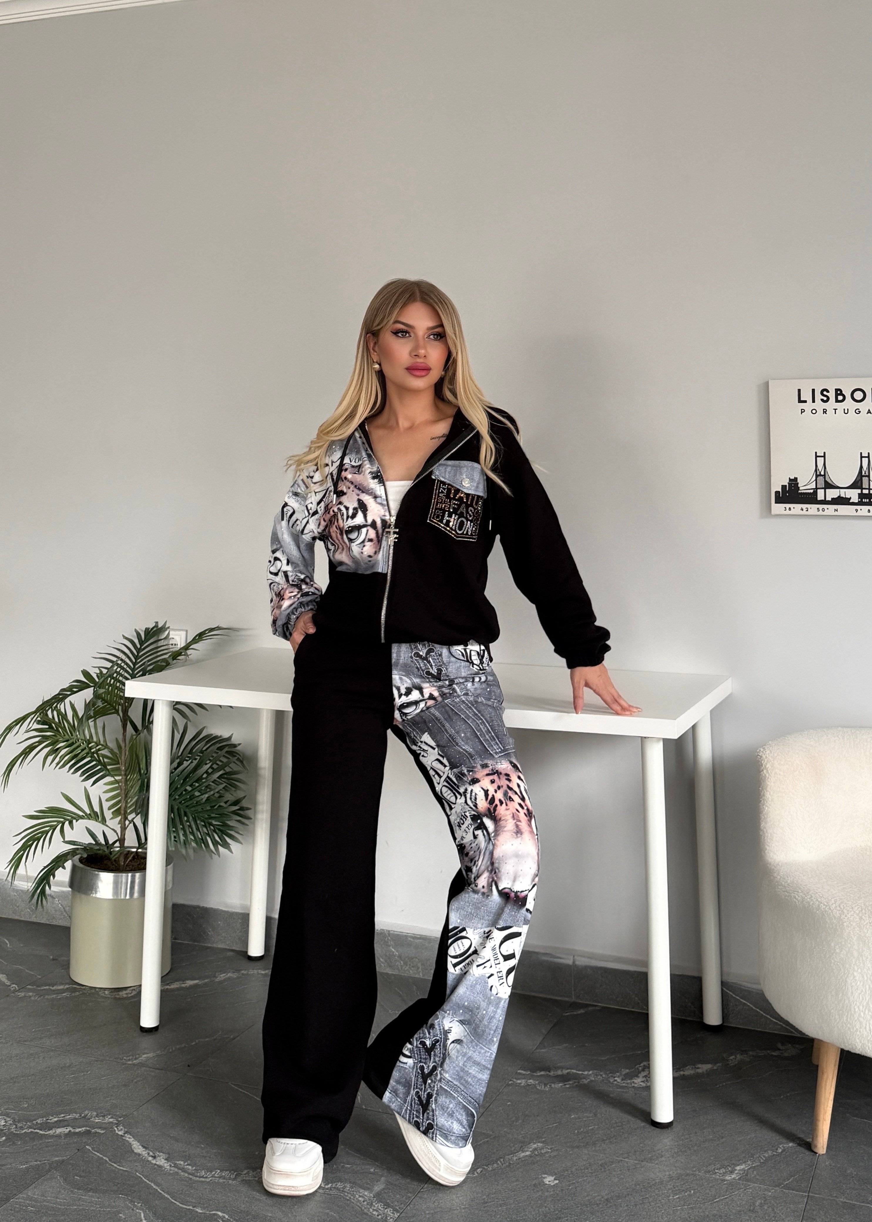 Vogue Tiger Takım Siyah 