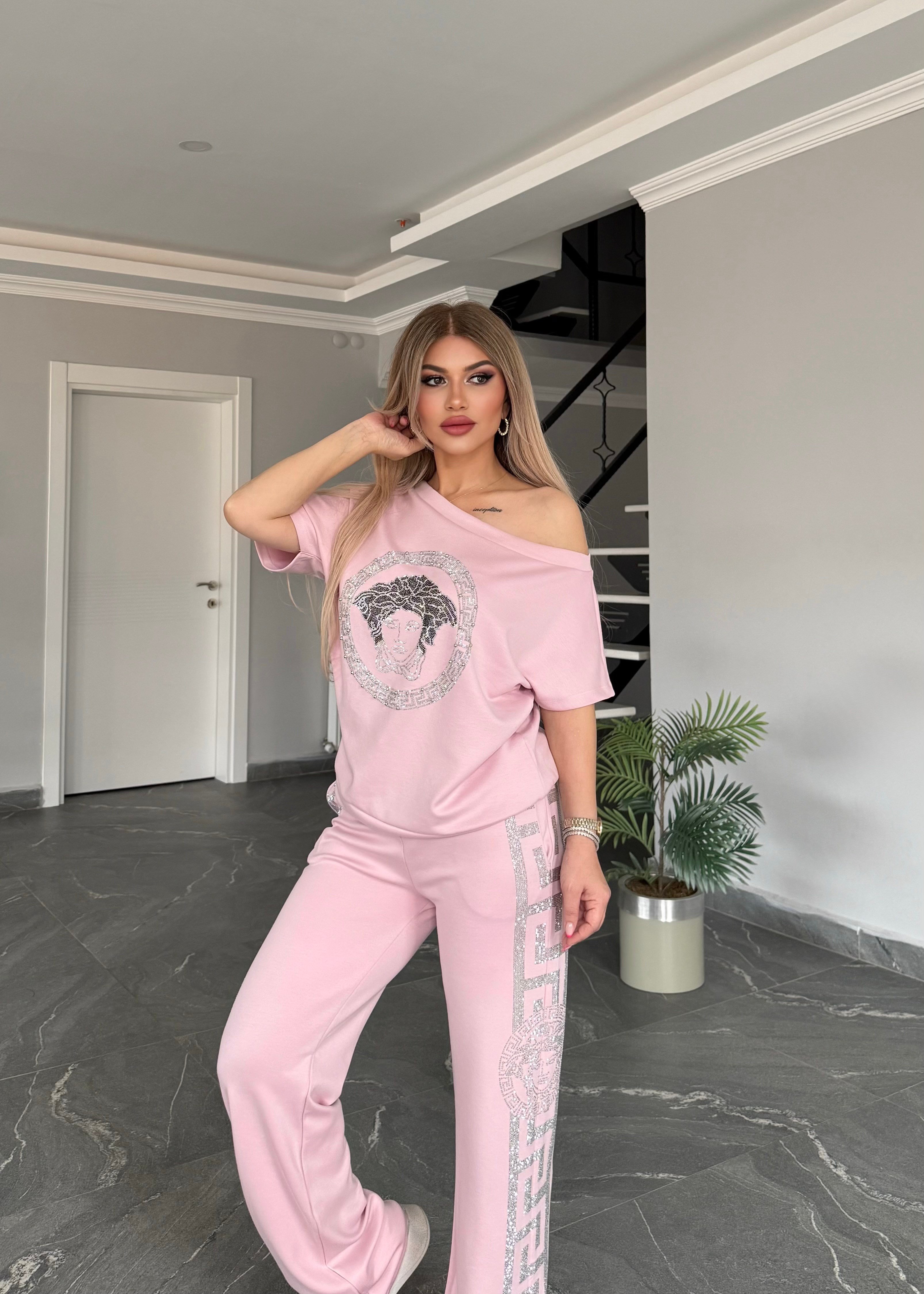 Vrsc takım bebe pembe 