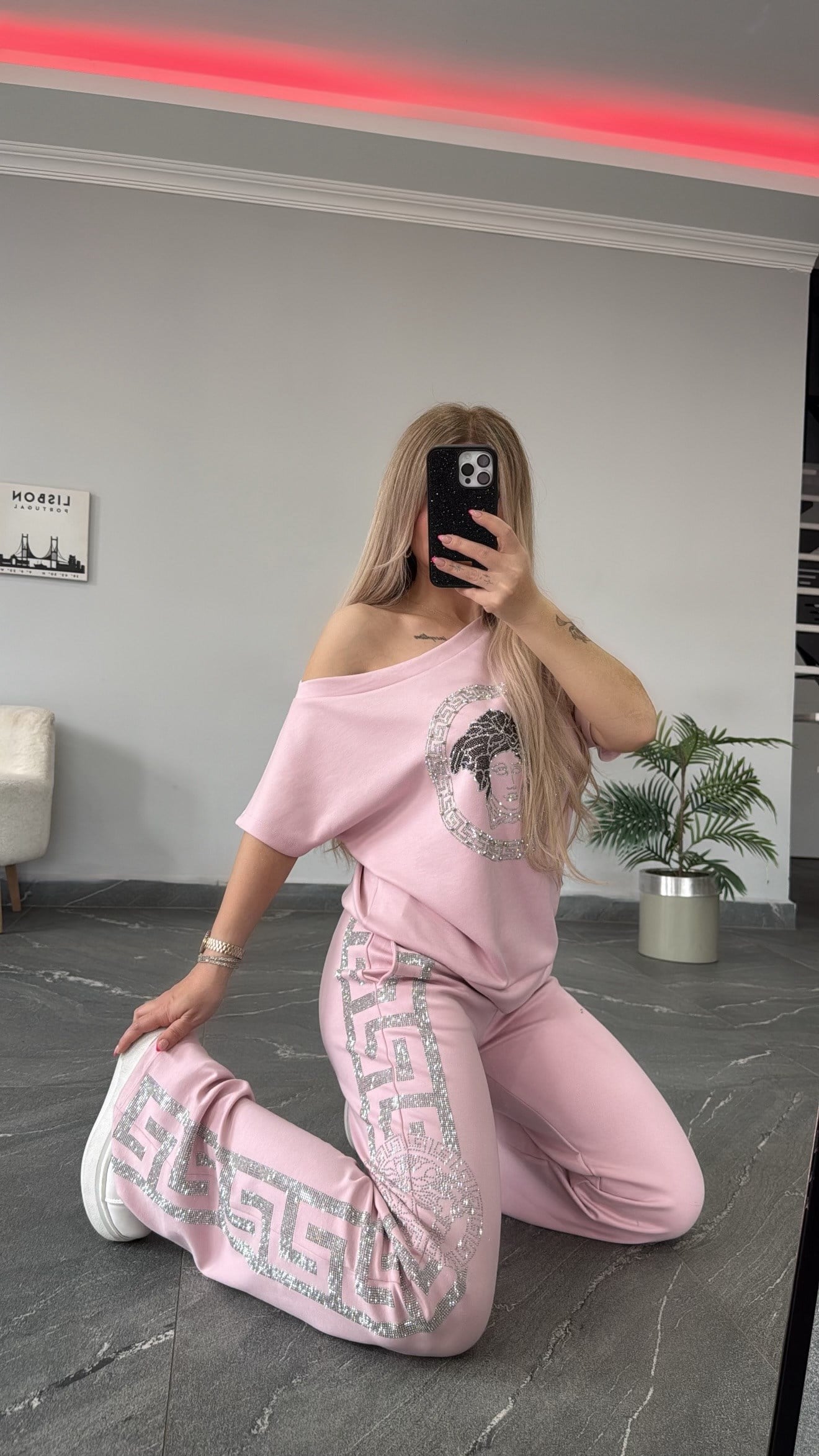 Vrsc takım bebe pembe 