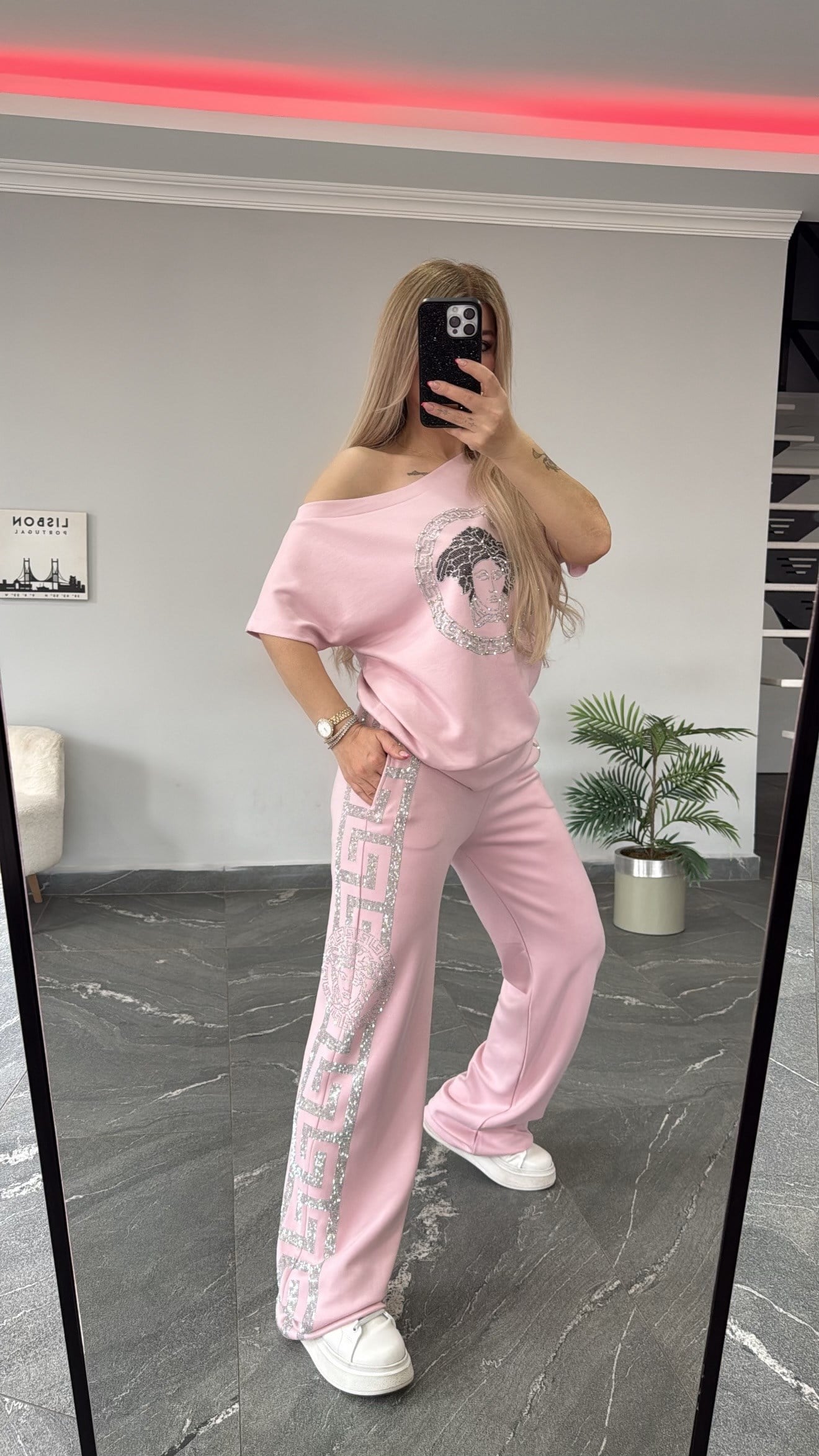 Vrsc takım bebe pembe 