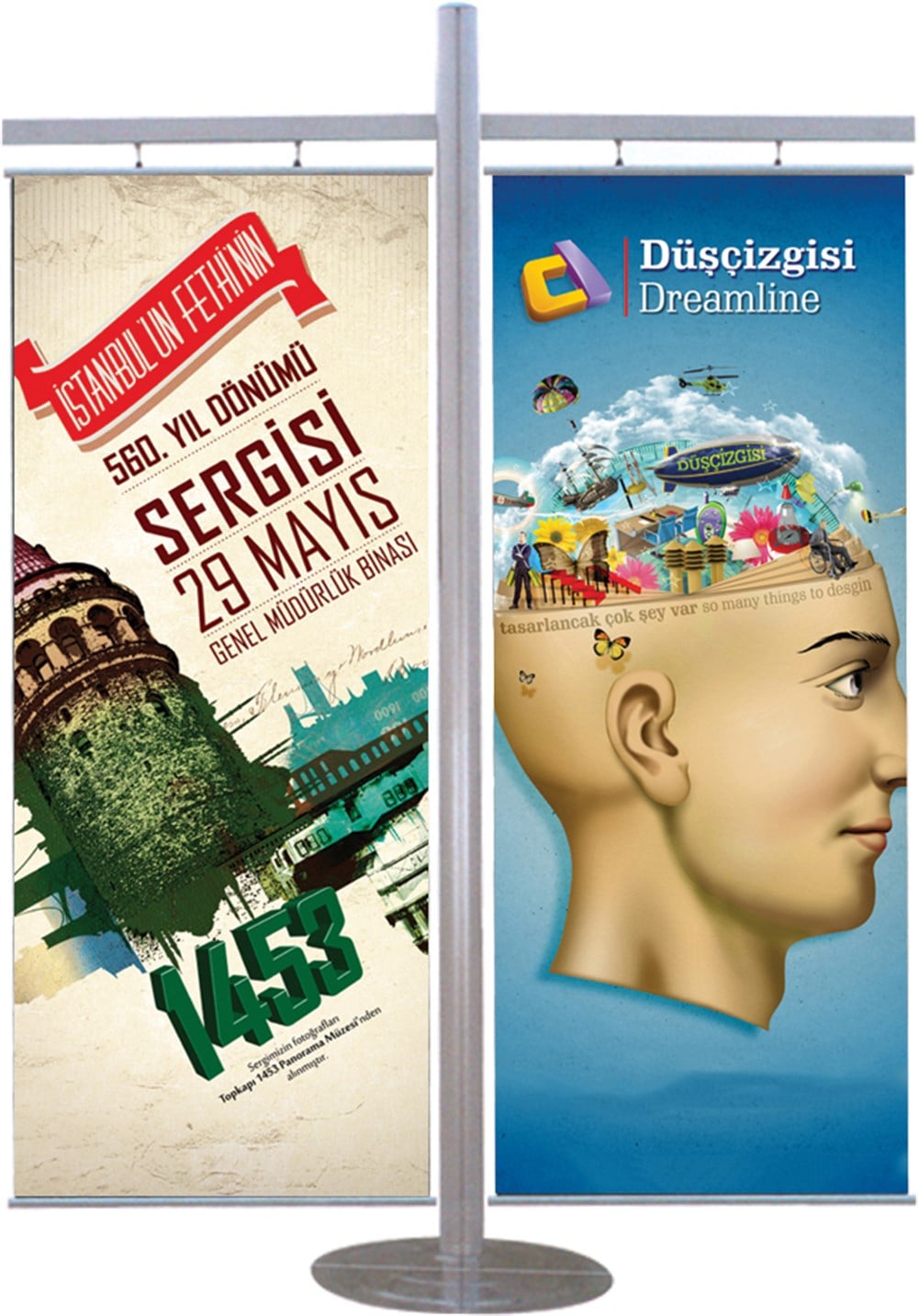 Ayaklı Poster Afişlik