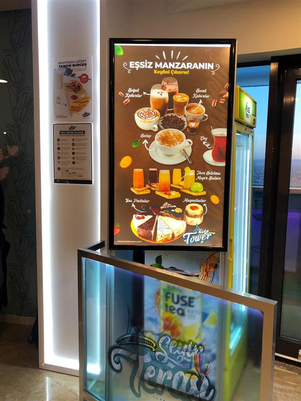Led Işıklı İnfoboard Pano