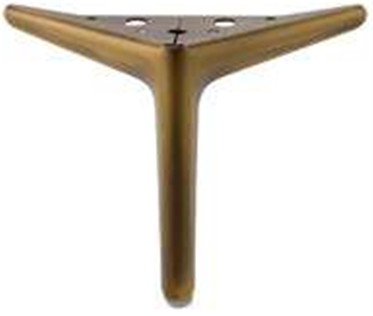 AYAK AYDOS METAL 12 CM MAT ANTIK SARI
