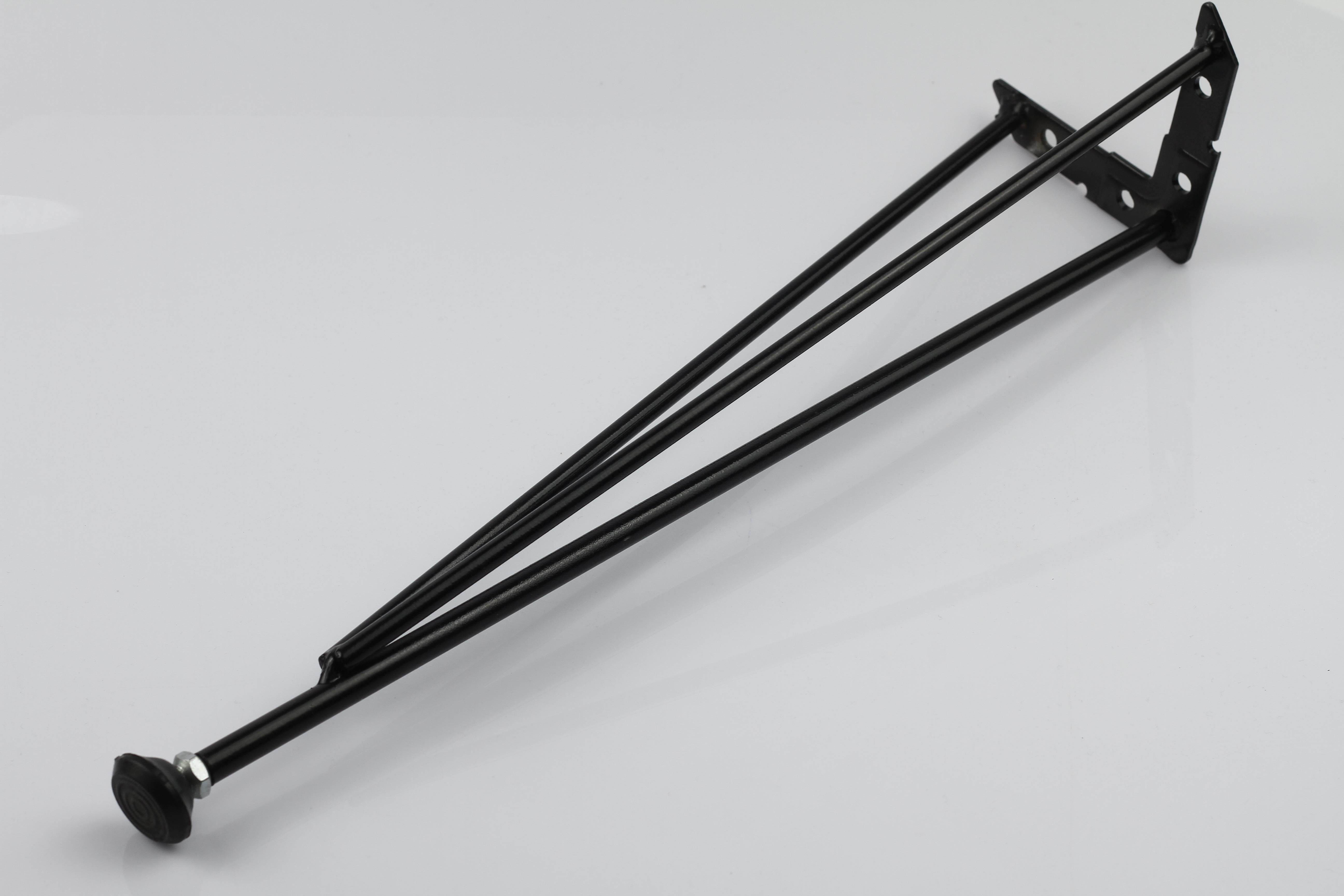 AYAK DEMIR 33 CM SIYAH 8MM PINGOLU