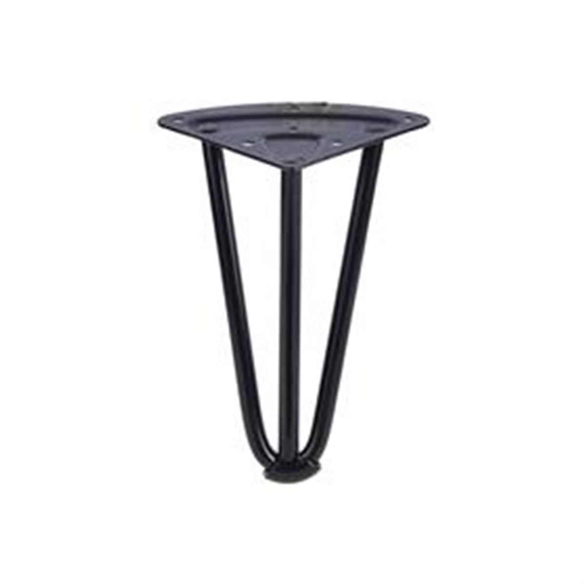AYAK MANOLYA METAL 15 cm MAT SİYAH