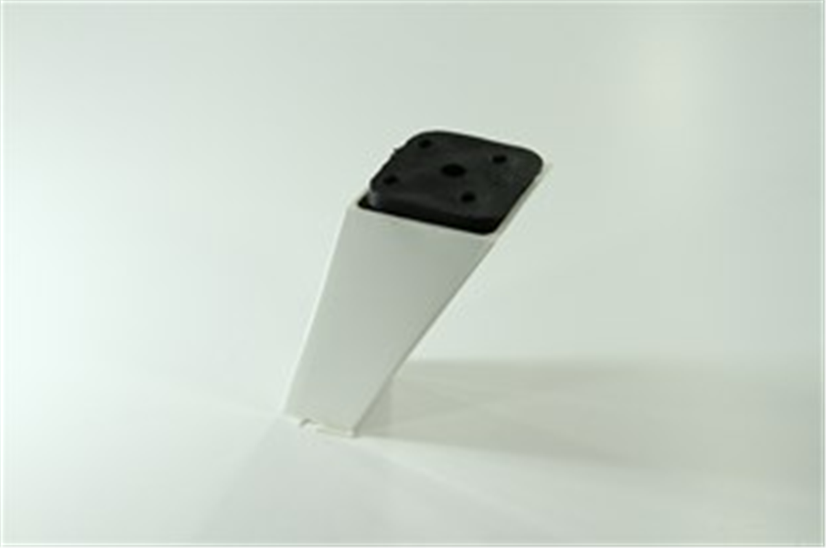 AYAK YATAY 12 CM KOSELI BEYAZ