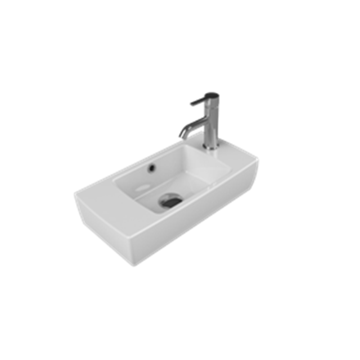 LAVABO CITY 25*50 SAG BATARYA DELIGI