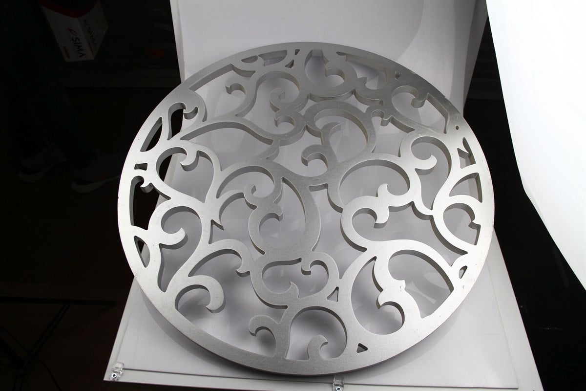 MDF BOYALI SILVER OVAL SEPERATÖR 60*