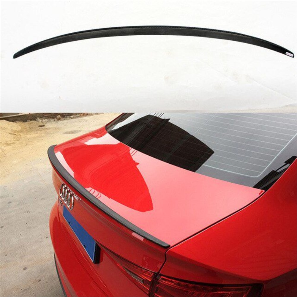 A3 SEDAN (2013-2019) IÇIN UYUMLU S3 SPOILER - PIANO BLACK (PARLAK SIYAH)