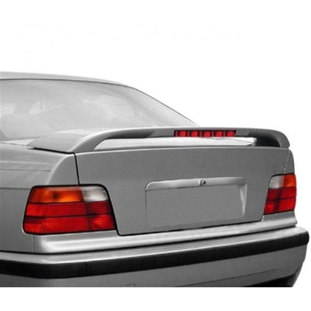 Bmw E36 Işıklı Spoiler Fiberglass Boyasız 