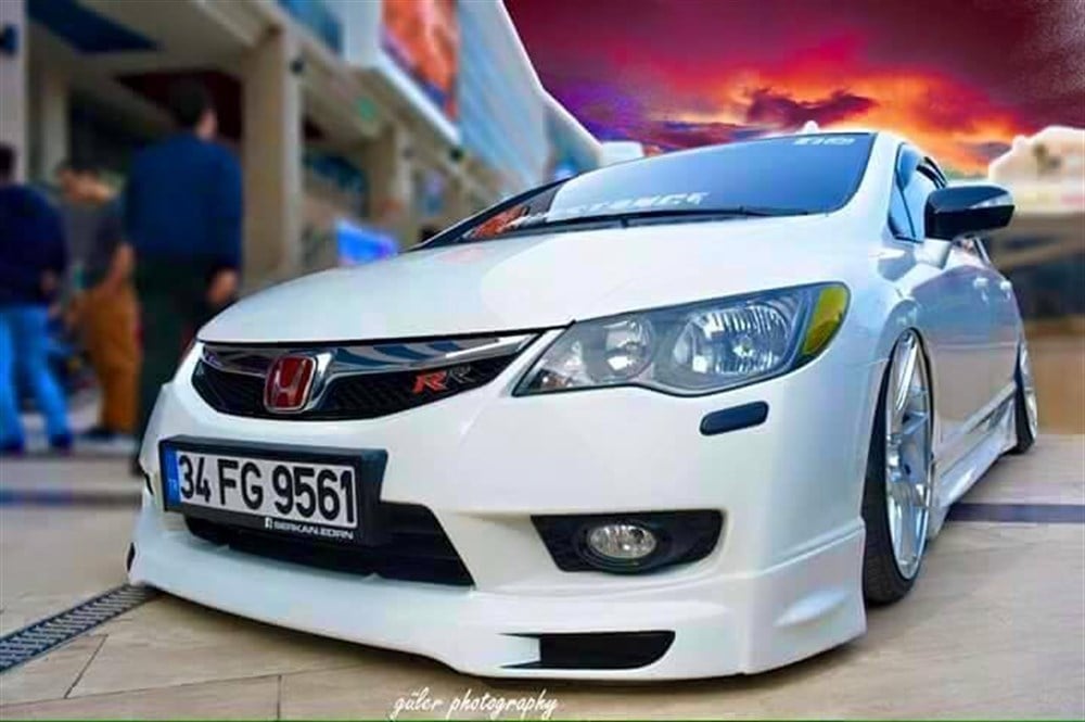 Honda Civic F6 Makyajlı Boyasız Ön Ek (Plastik)