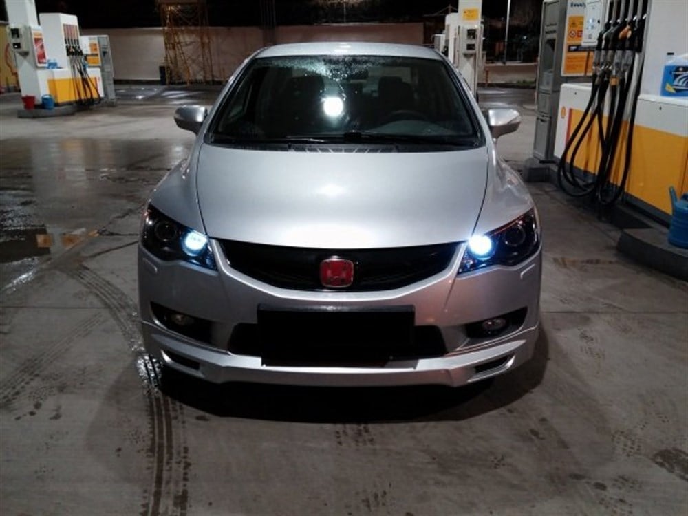 Honda Civic F6 Makyajlı Boyasız Ön Ek (Plastik)