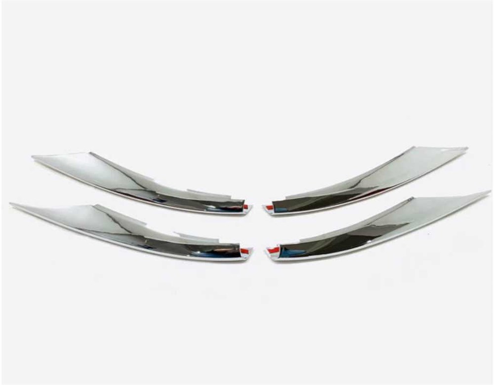 MERCEDES W177 A SERİSİ 2019+ ÖN TAMPON BIÇAKLARI - 4 PARÇA - KROM