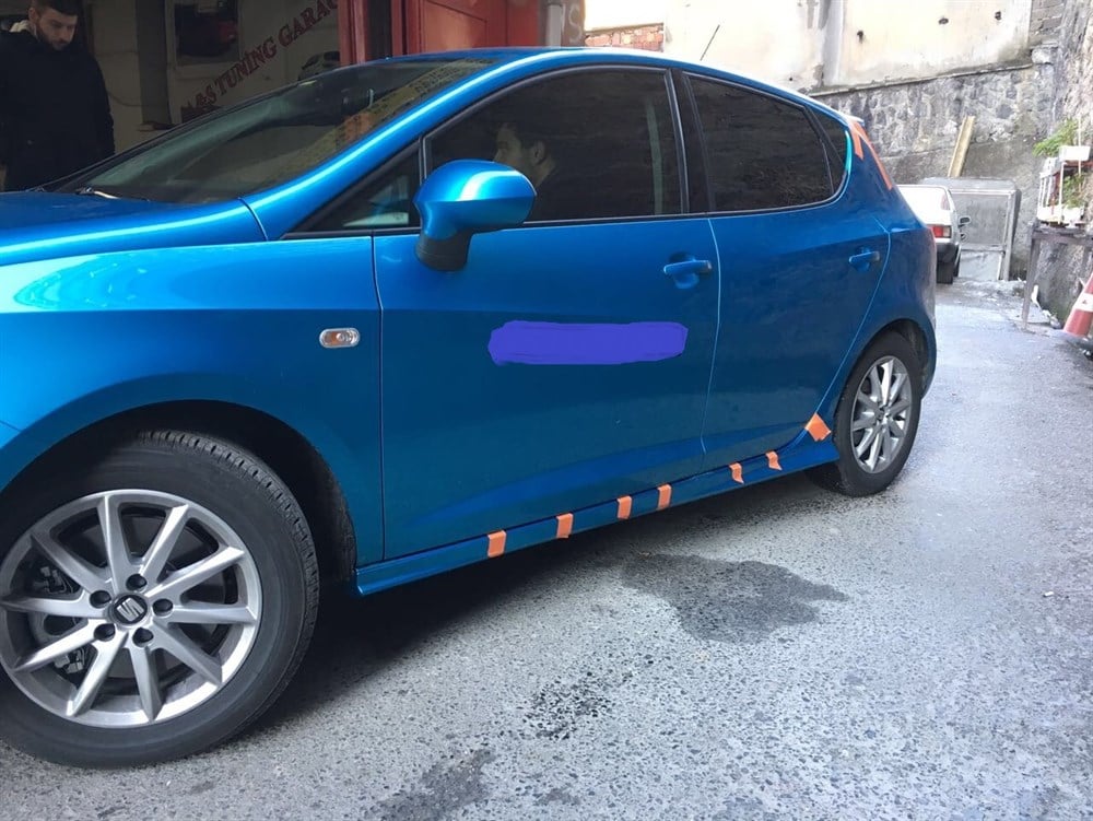 Seat Ibıza   Fiberglass Boyasız  Yan Marşpiyel 