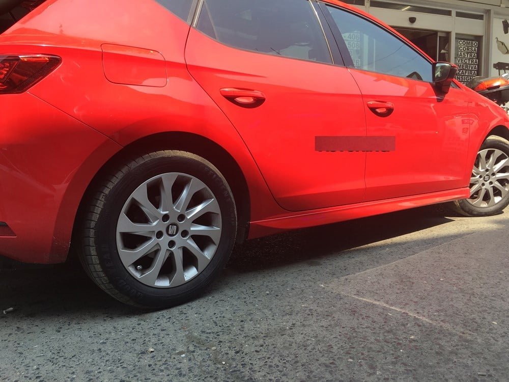 Seat Leon MK 3 2013 Sonrası Aero Fiberglass Boyasız Yan Marşpiyel