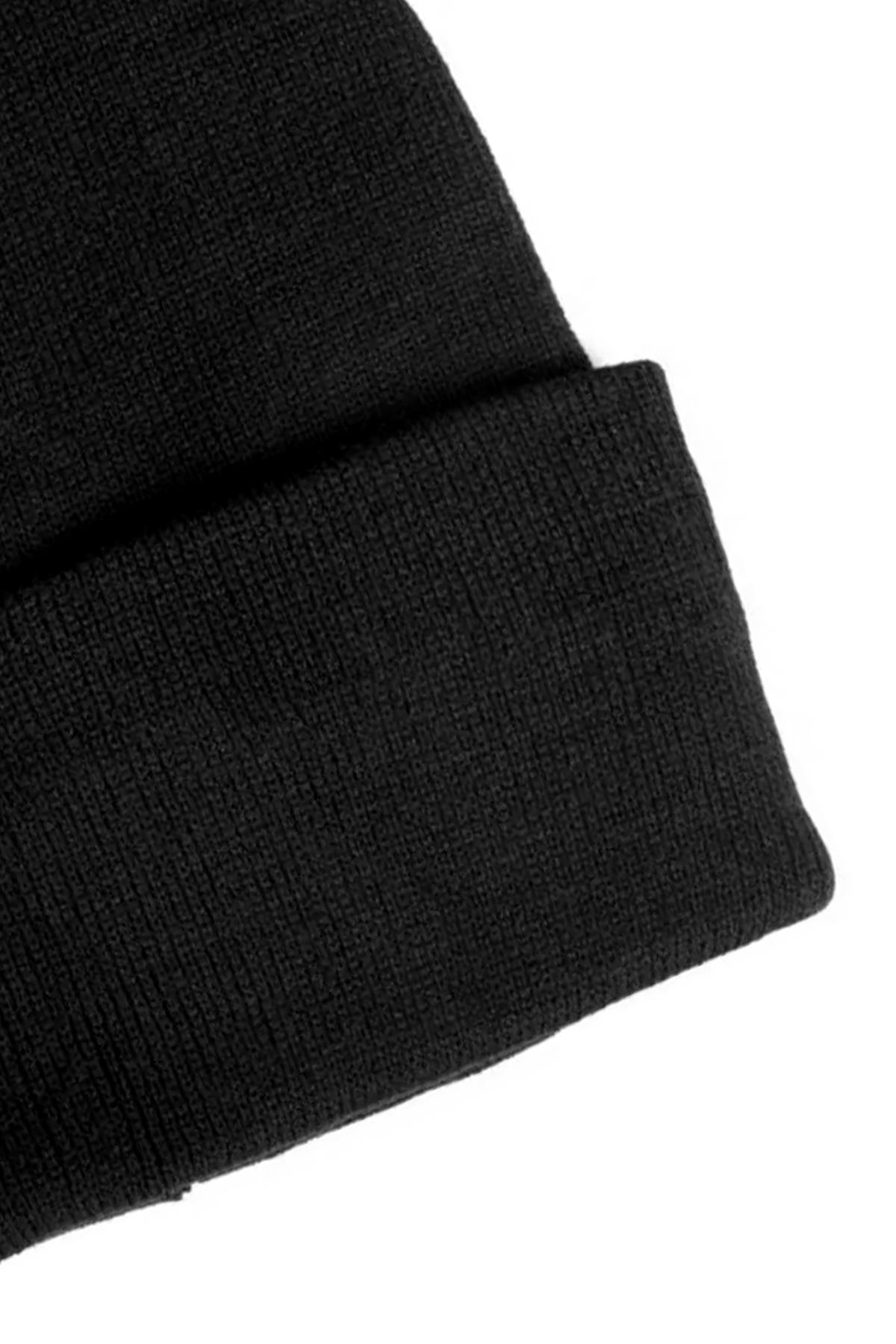 Cappello Erkek Siyah Düz Bere - MRLXEBR001