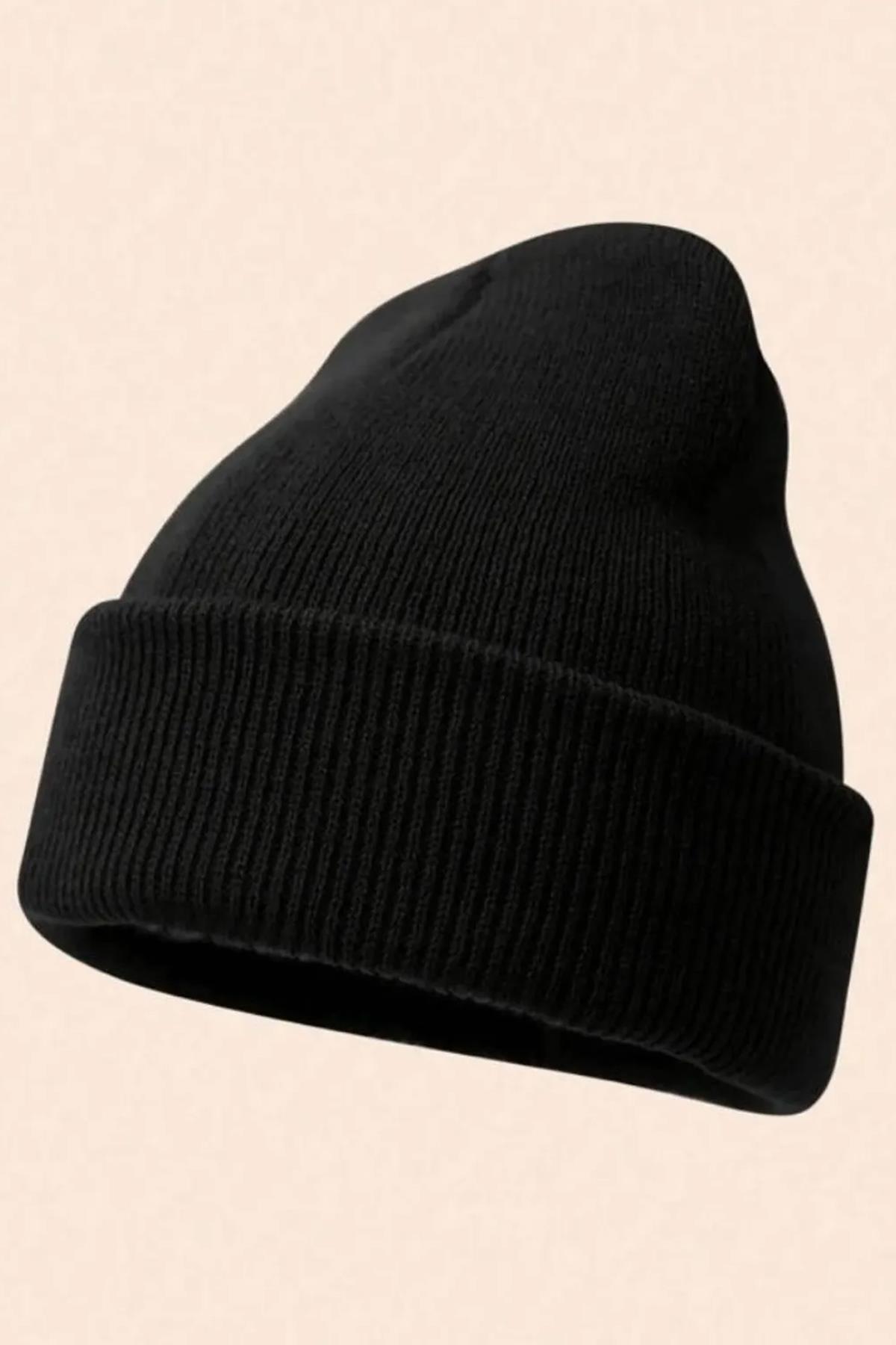 Cappello Erkek Siyah Düz Bere - MRLXEBR001