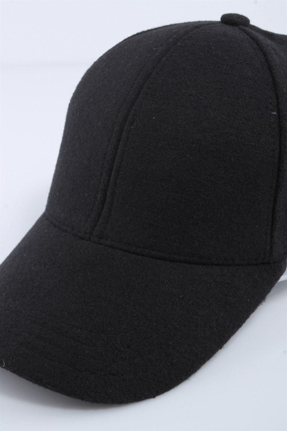 Cappello Erkek Siyah Kaşe Düz Şapka Kep CAPKASR001