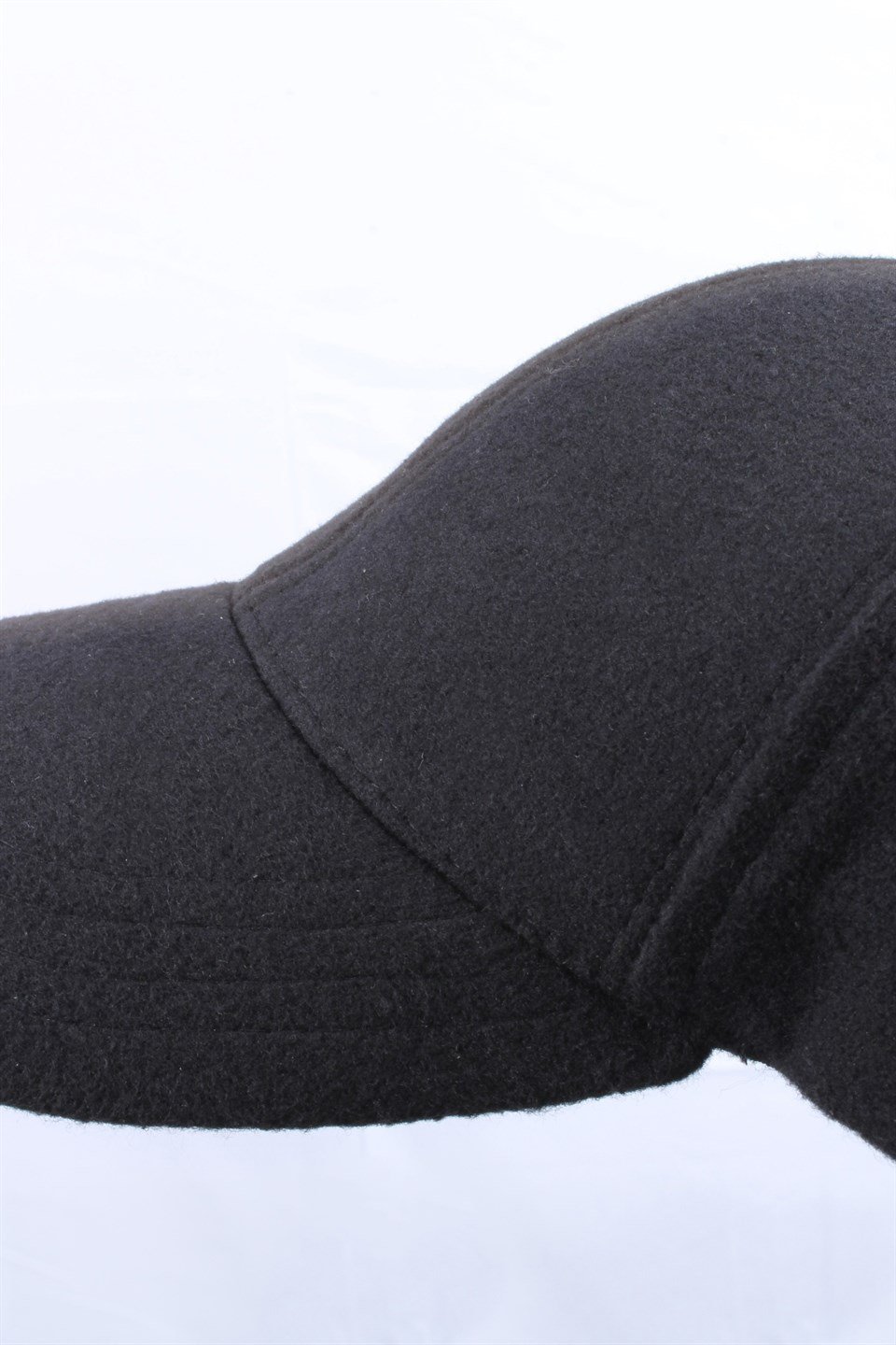 Cappello Erkek Siyah Kaşe Düz Şapka Kep CAPKASR001