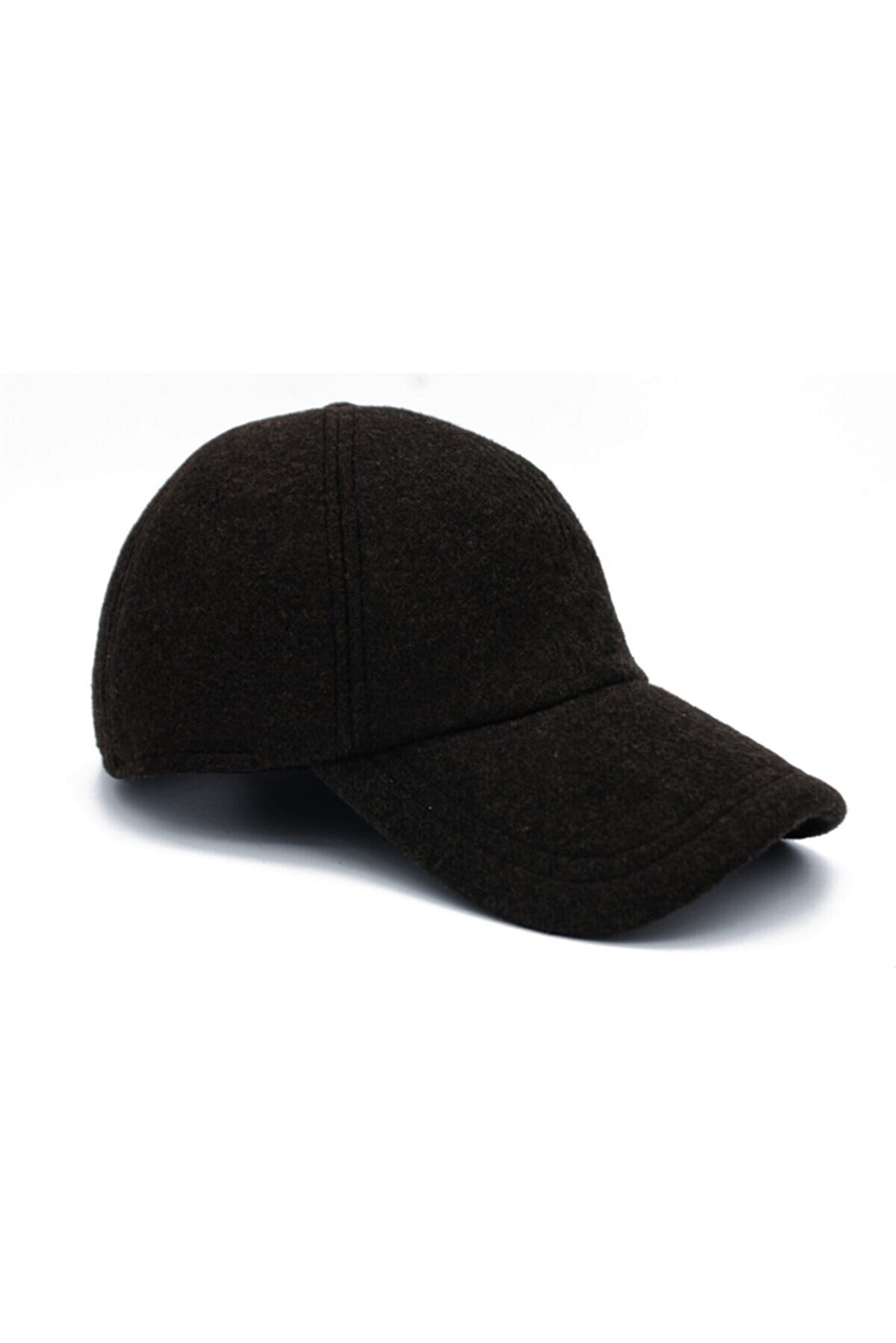 Cappello Erkek Siyah Kaşe Düz Şapka Kep CAPKASR001