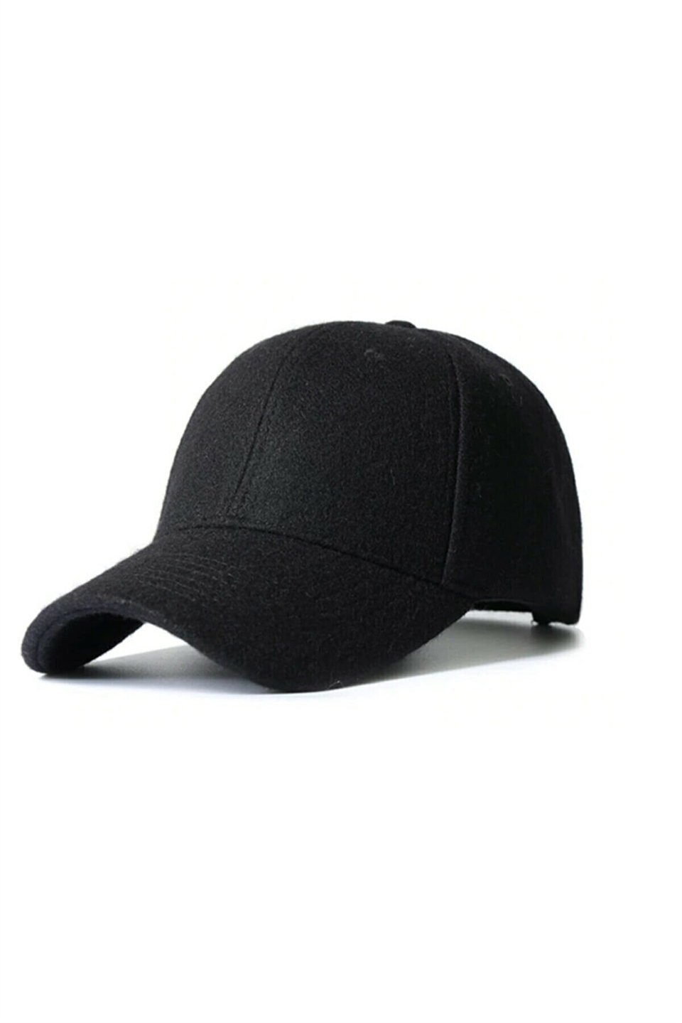 Cappello Erkek Siyah Kaşe Düz Şapka Kep CAPKASR001