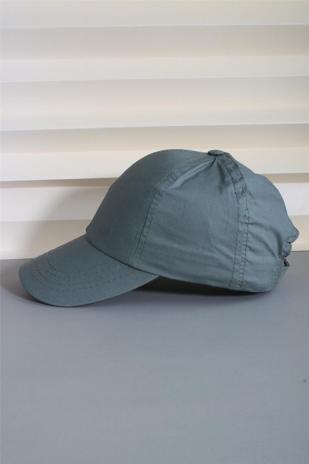 Cappello Haki Spor Şapka Unisex Arkası Cırtlı Ayarlanabilir 24SAPKADUZ