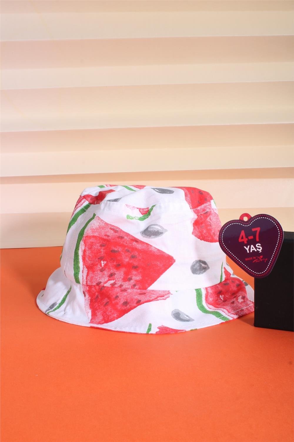 Cappello Kırmızı 4-7 Yaş Safari Şapka 24CCKSAFAR03