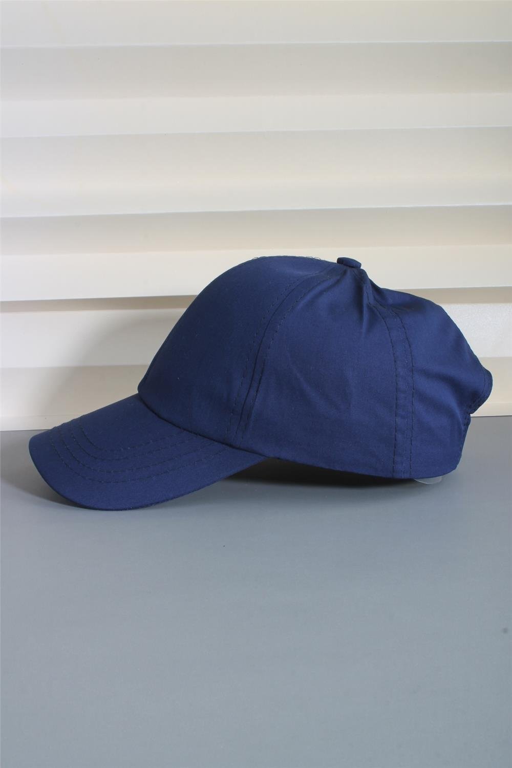 Cappello Lacivert Spor Şapka Unisex Arkası Cırtlı Ayarlanabilir 24SAPKADUZ