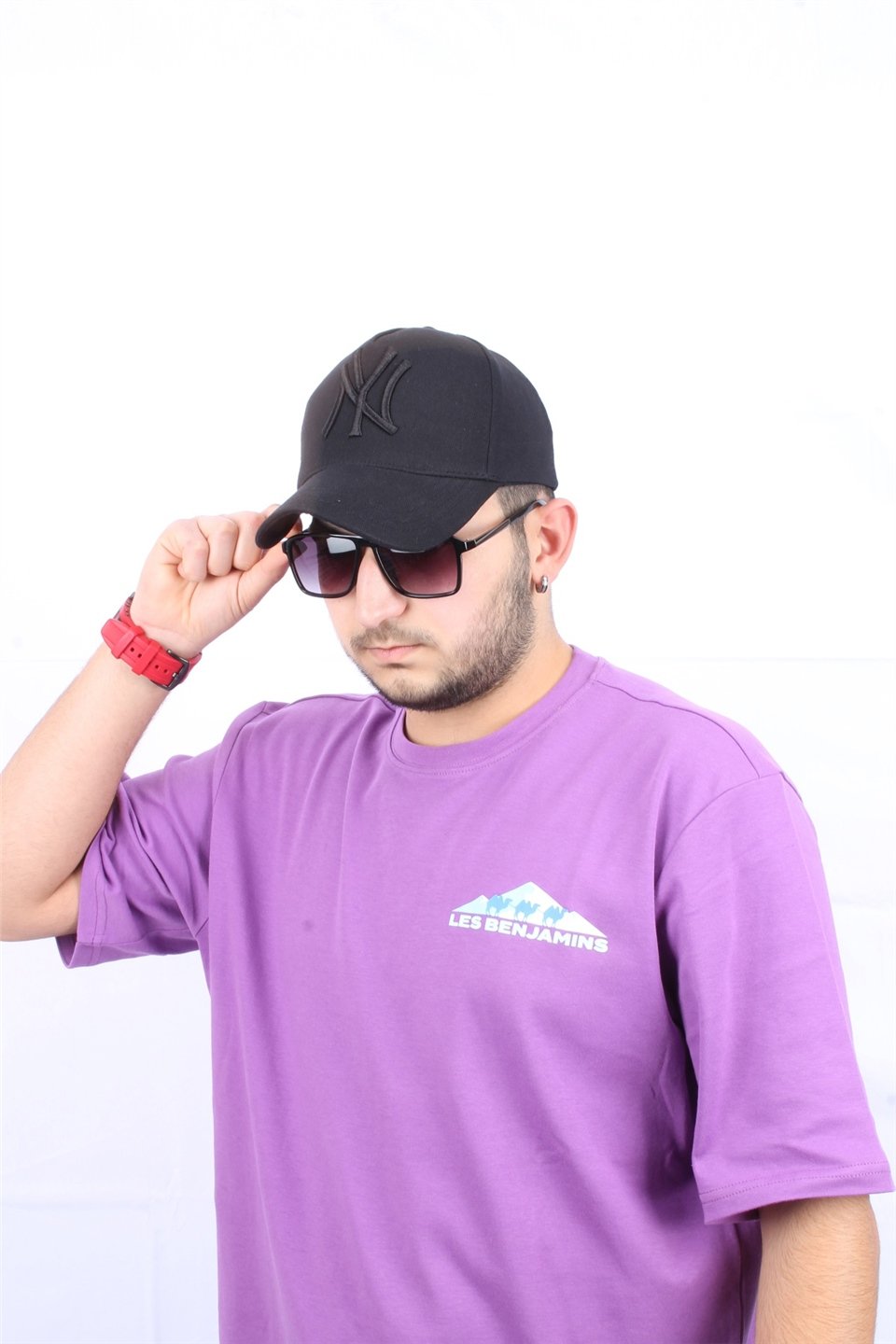 Cappello NY Nakışlı Siyah Unisex Şapka