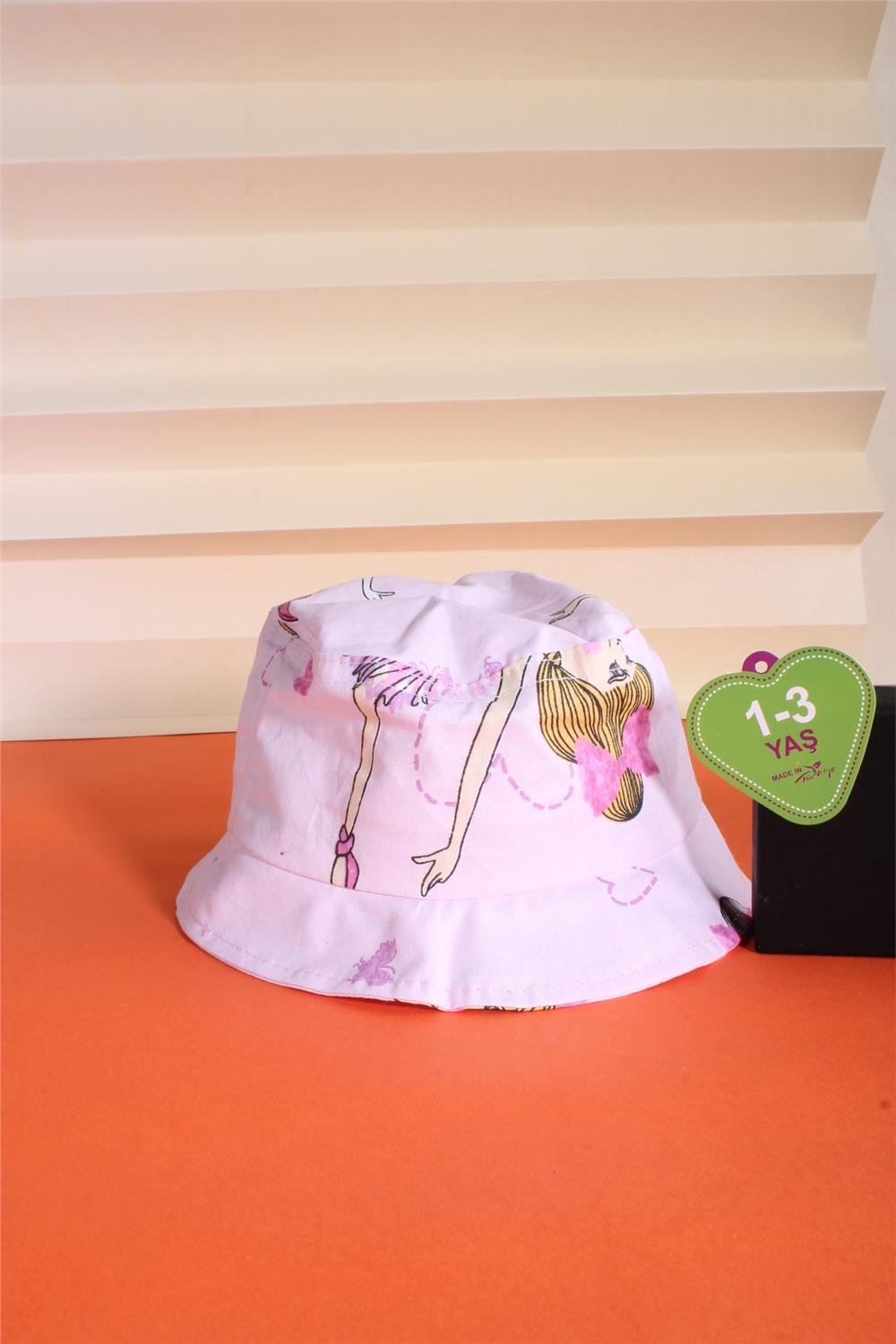 Cappello Pembe 1-3 Yaş Safari Şapka 24CCKSAFAR17