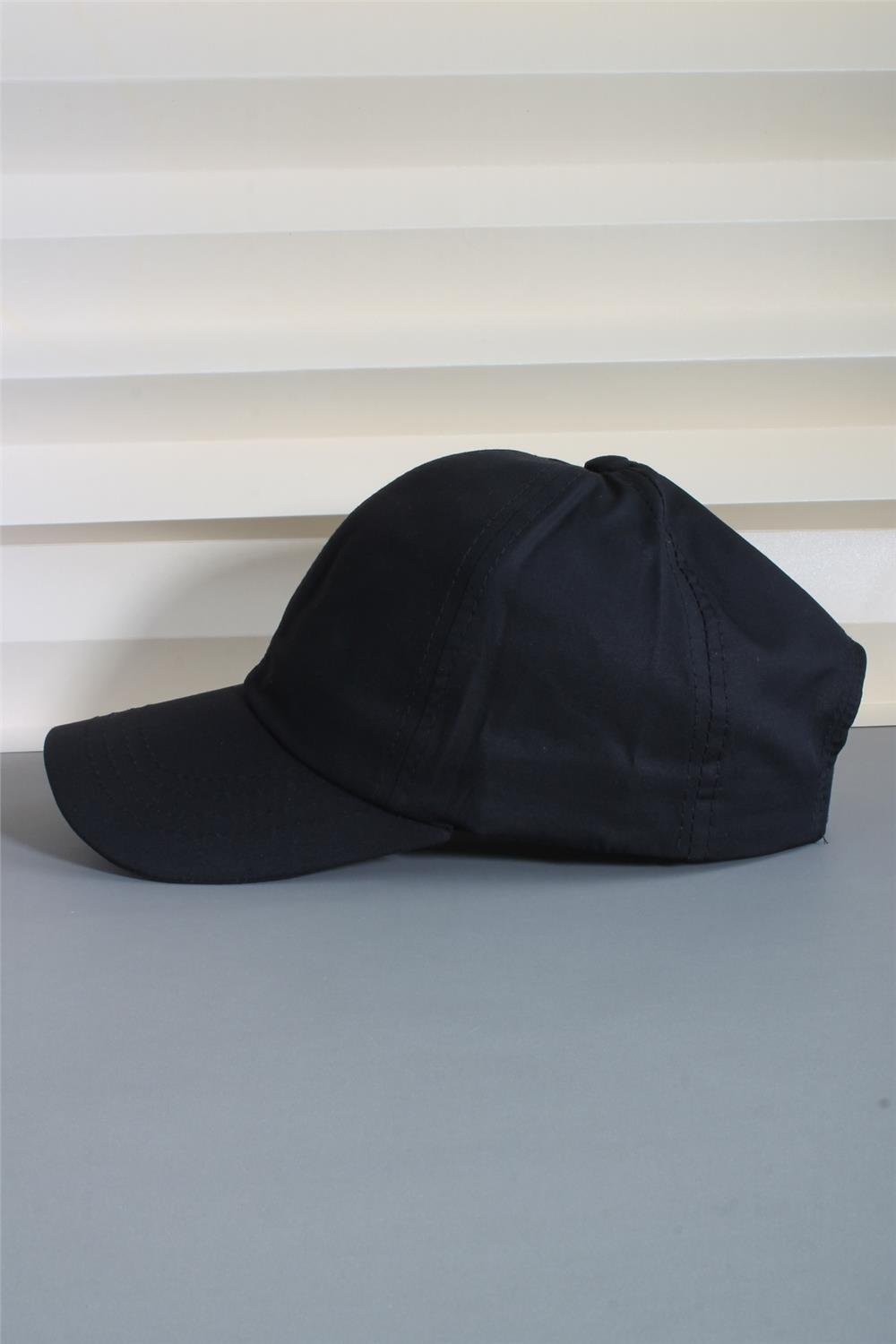 Cappello Siyah Spor Şapka Unisex Arkası Cırtlı Ayarlanabilir 24SAPKADUZ