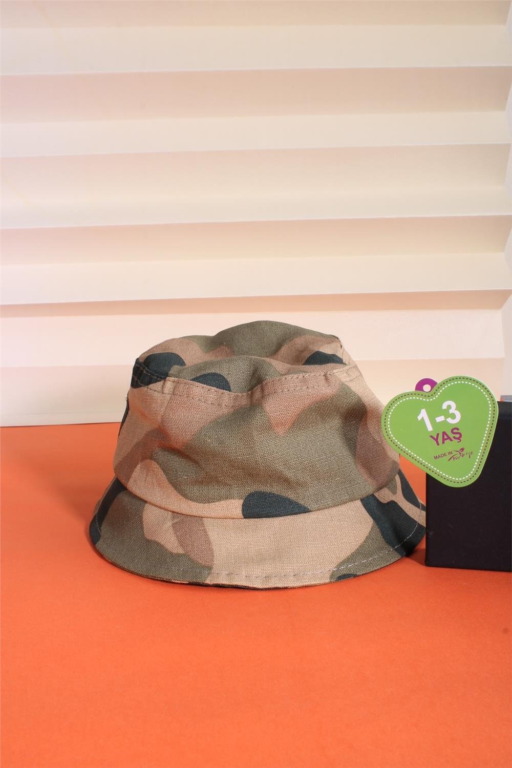 Cappello Yeşil 1-3 Yaş Safari Şapka 24CCKSAFAR13