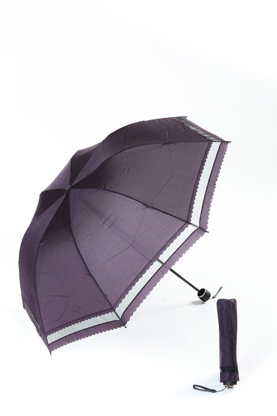 Marlux Bordo Dantelli Kadın Şemsiye M21MAR107R002