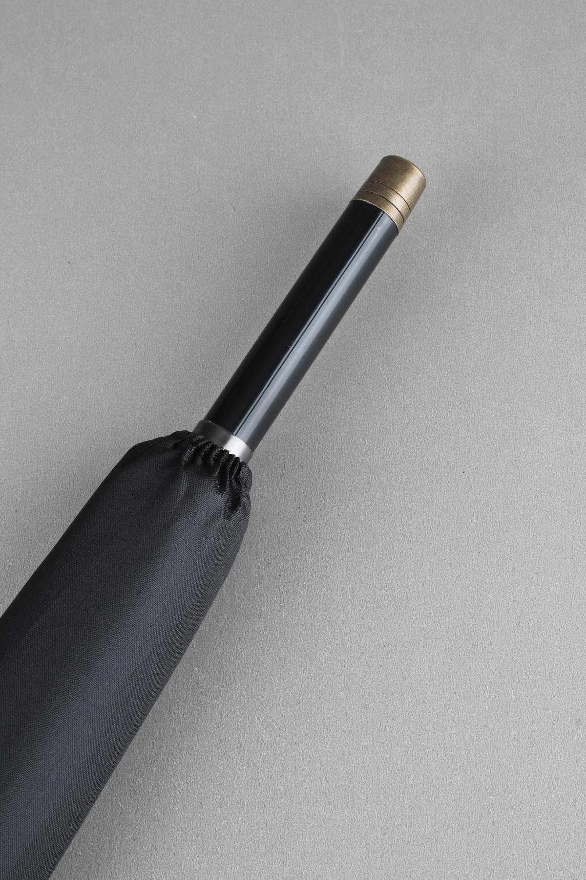 Marlux Erkek Baston Rüzgar Korumalı Fiber 8 Telli Ahşap Sap Premium Lux Şemsiye MARLUX10130M