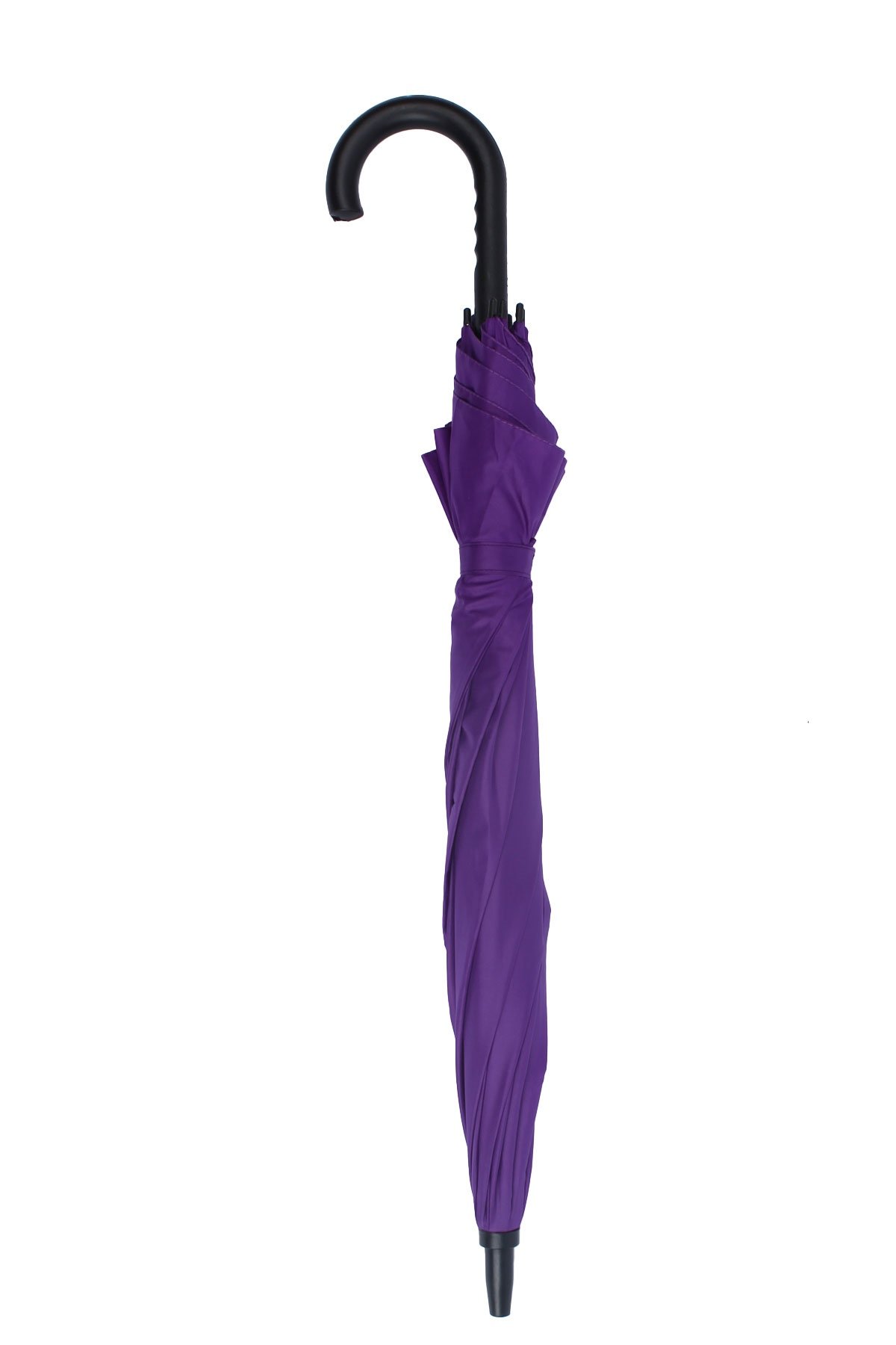 Marlux Fiber 8 Telli Rüzgar Koruma Ters Dönebilir Kırılmaz Telli Otomatik Mor Şemsiye M21MAR10138R004