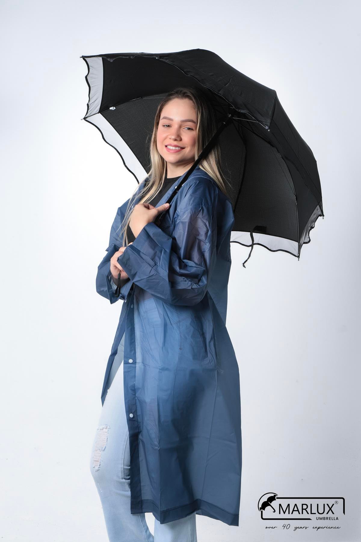 Marlux Siyah Dantelli Kadın Şemsiye M21MAR376R002